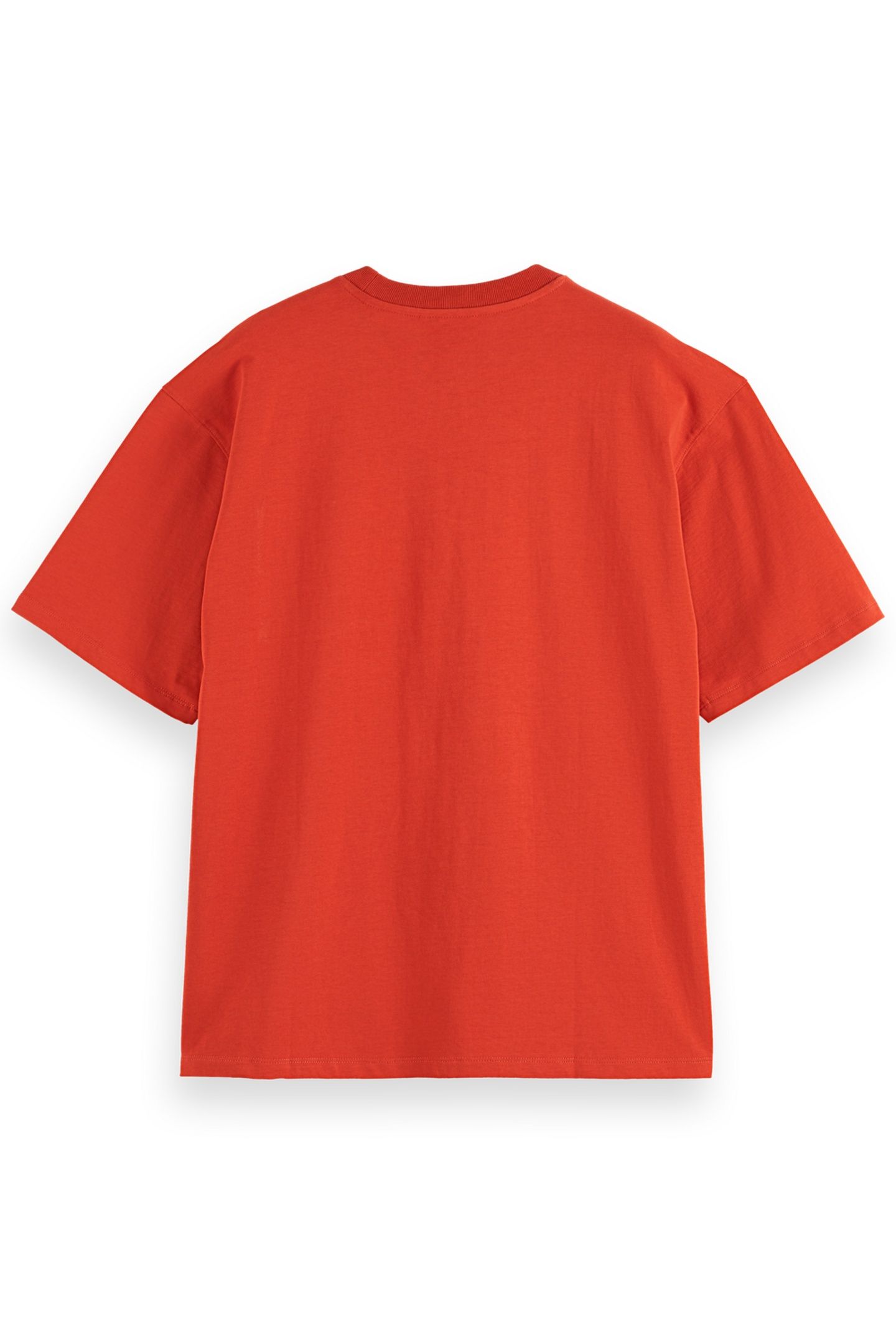 LOOSE-FIT 3 CROSSES POCKET T-SHIRT KETCHUP 2