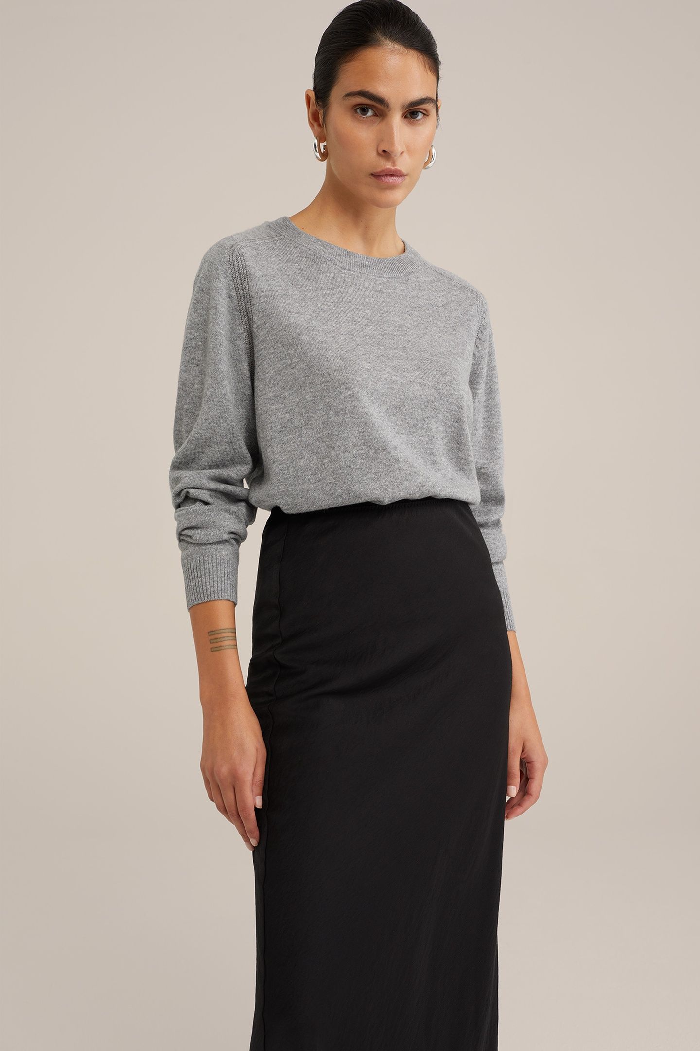 KNITTED PULLOVER GREY 3
