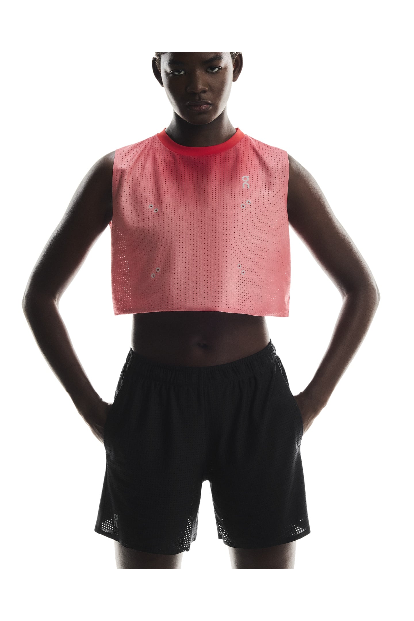 PACE MESH SHORTS 1 W BLACK BLACK 4