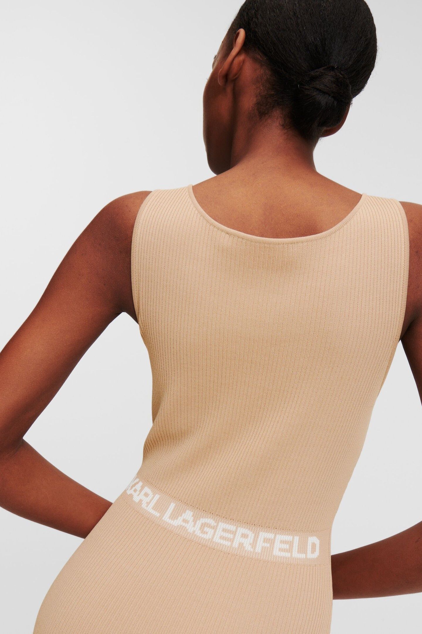 SLEEVELESS RIB KNIT DRESS NOMAD 6