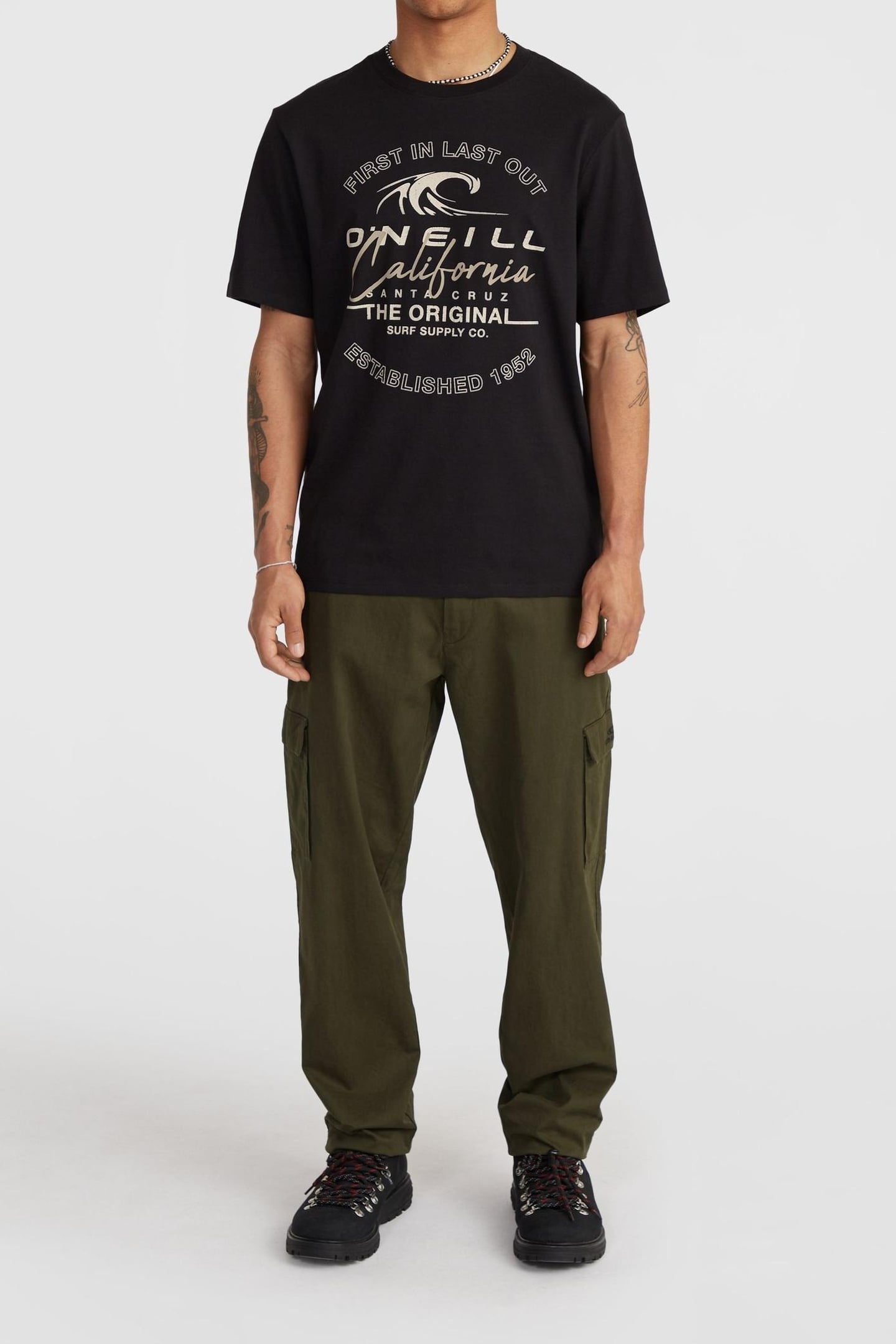 O'NEILL CALI WAVE T-SHIRT BLACK OUT 2