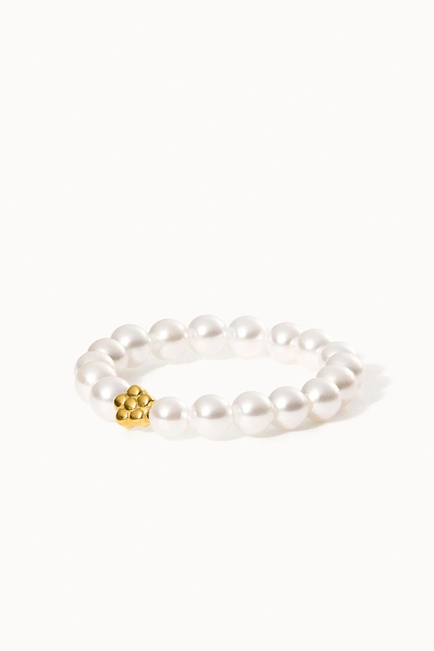 ANXIETY SHINY BLOOM RING GOLD / 56-60 2