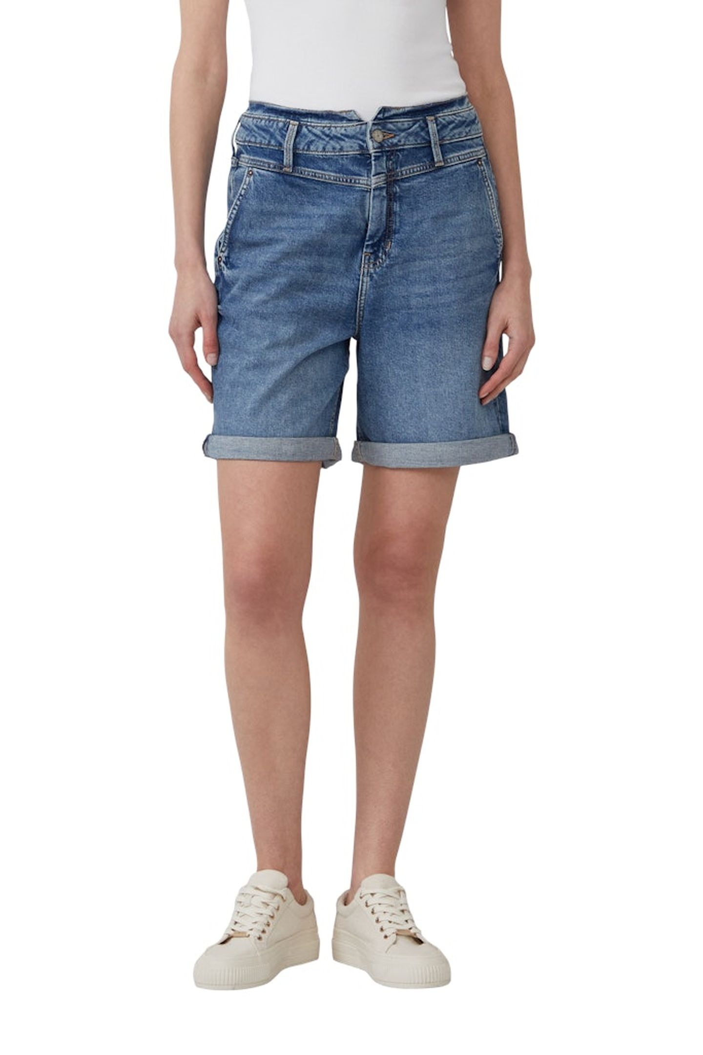 S.OLIVER JEANS SHORTS BLUE DENIM 1