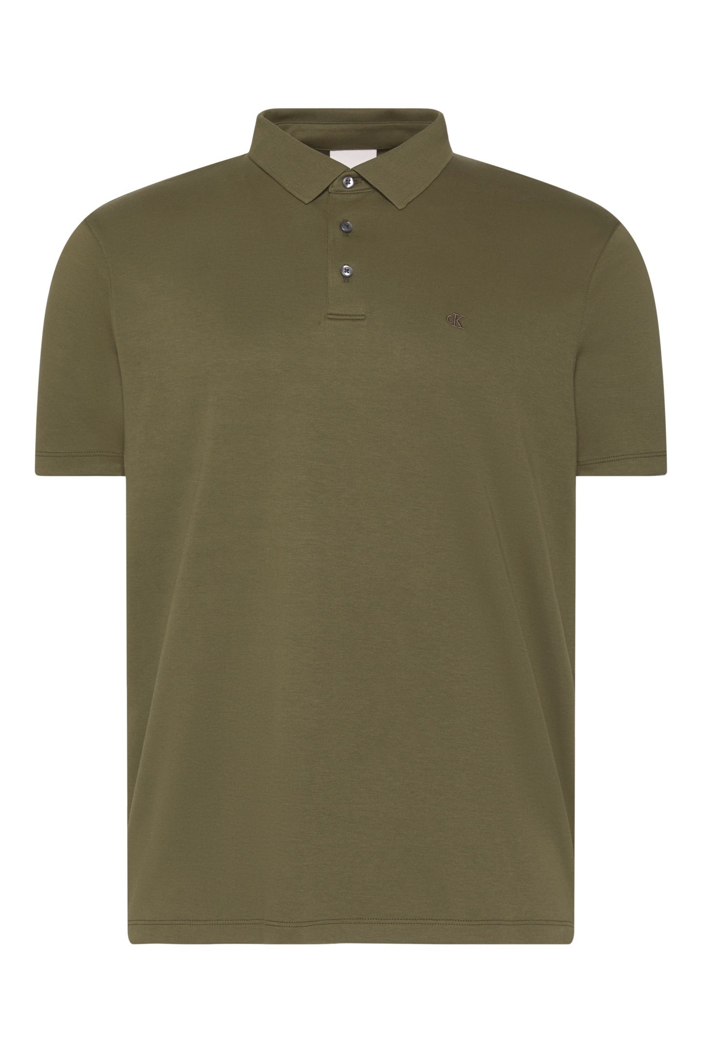 SS SUPIMA CHEST EMB TEE CRUDE GREEN 5