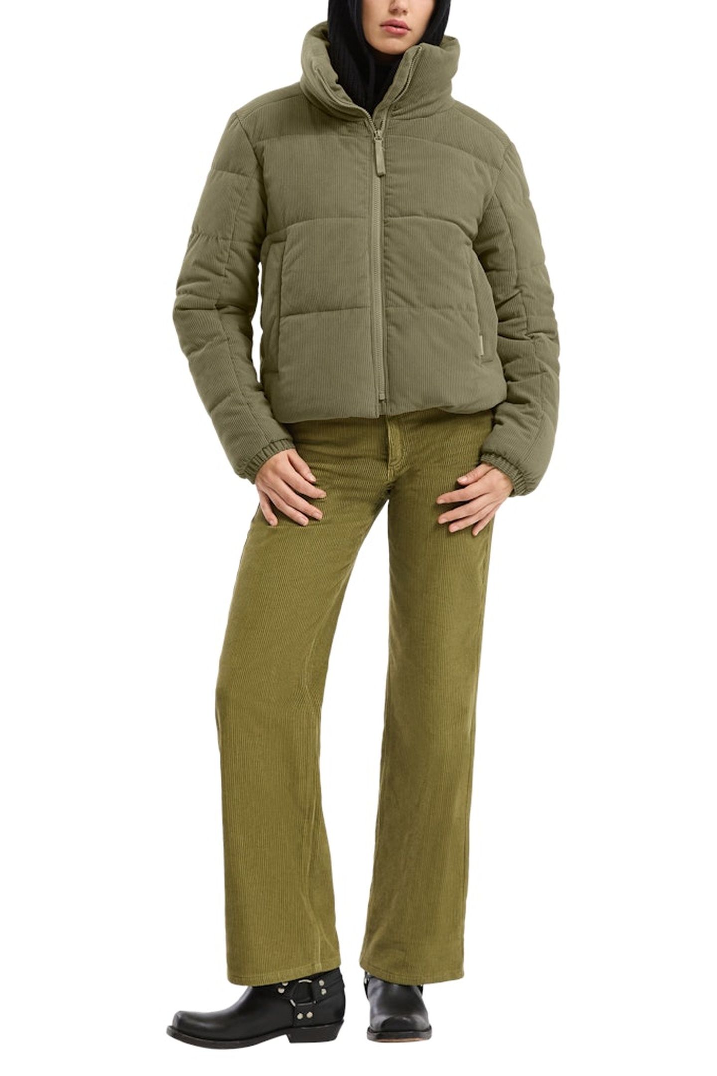 S.OLIVER-QS JACKETS OUTDOOR GREEN 3