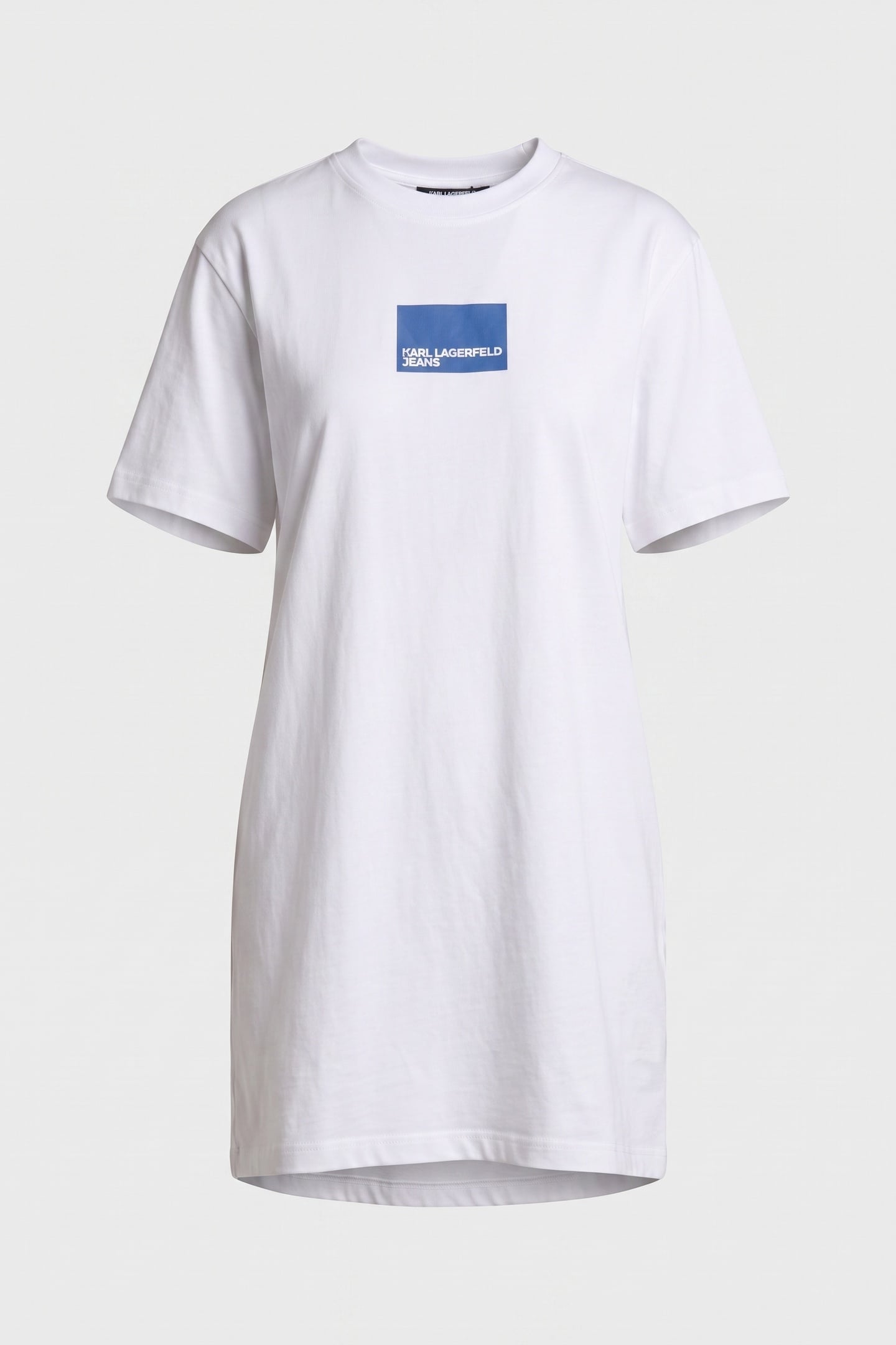 KLJ REGULAR SSLV TEE DRESS WHITE 3