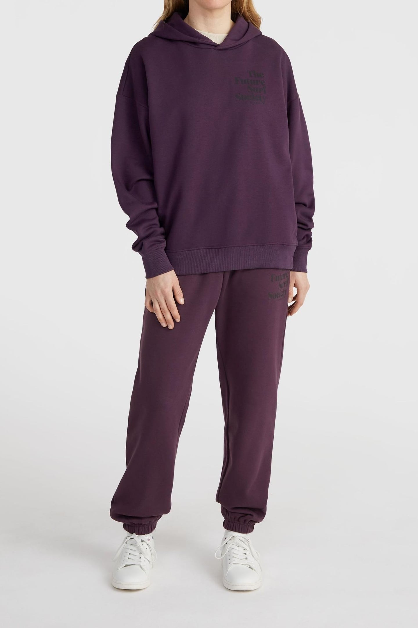 THE FUTURE SURF SOCIETY HOODIE AUBERGINE 2