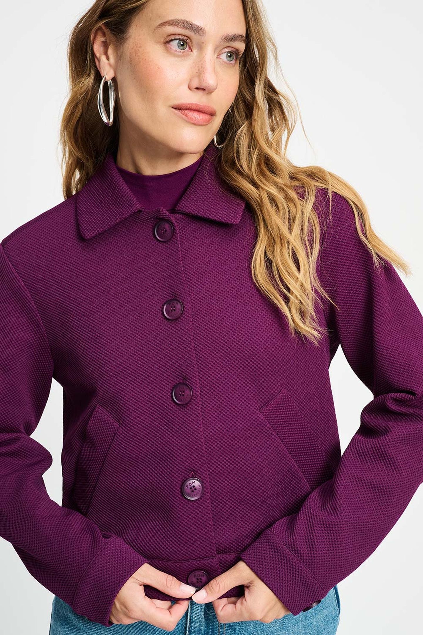 JACKET - IRIS PLUM 6