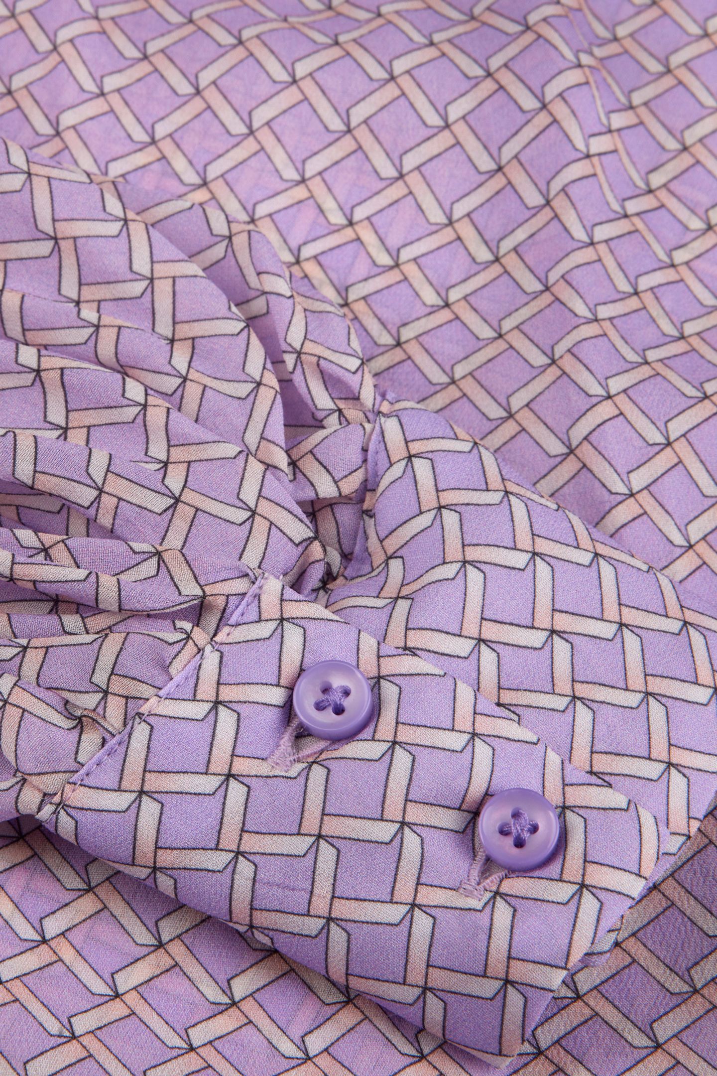 AMANDA SHIRT VOLUME SLEEVE LIGHT PURPLE PATTERN 5