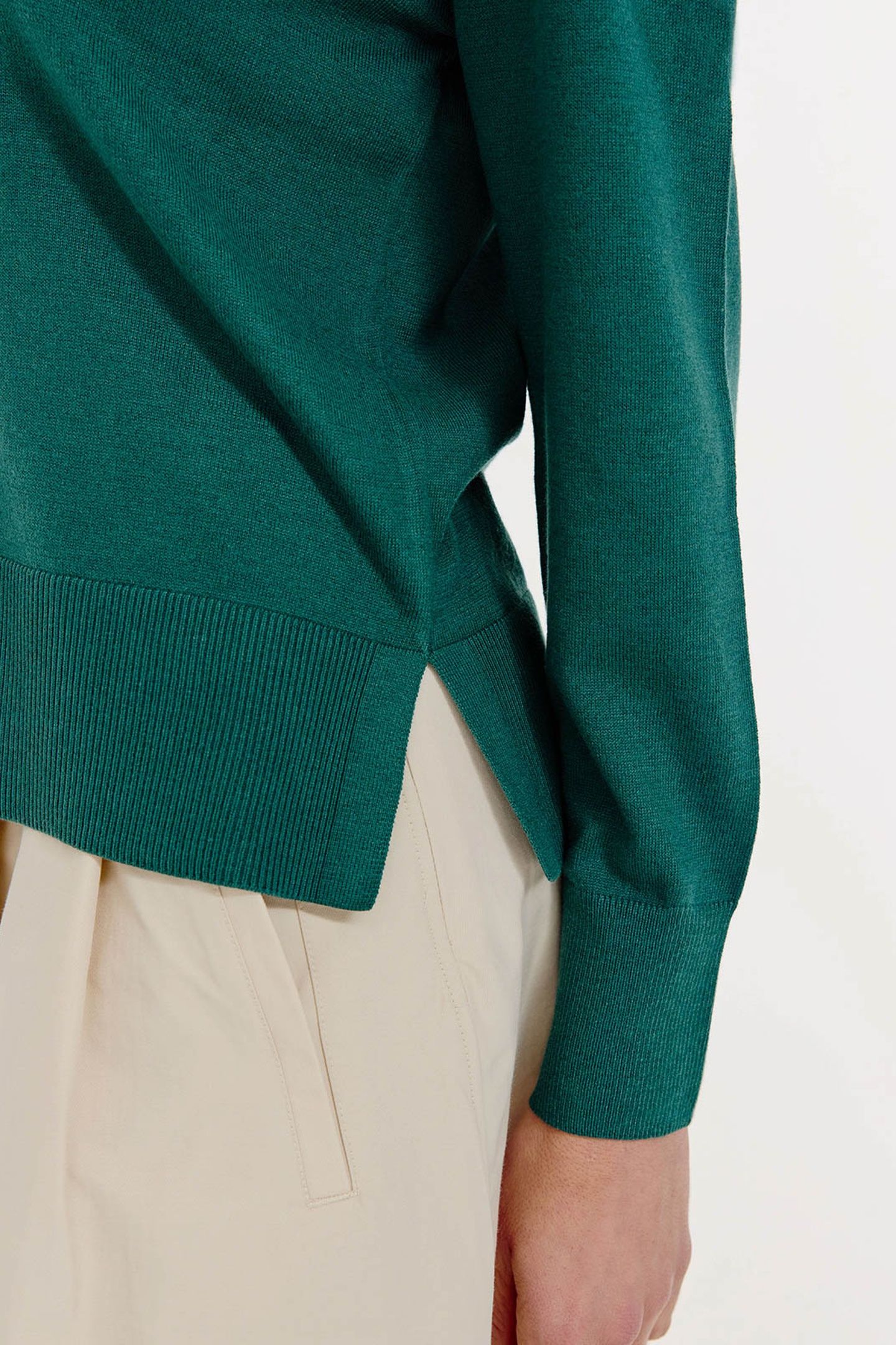 BERCO CARDIGAN DARK GREEN 5