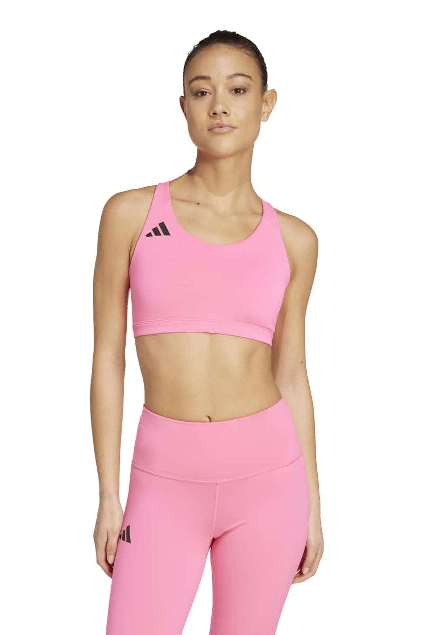 PERFORMANCE ADIZERO ESSENTIALS RUN MEDIUM SUPPORT BRA LUCID 2
