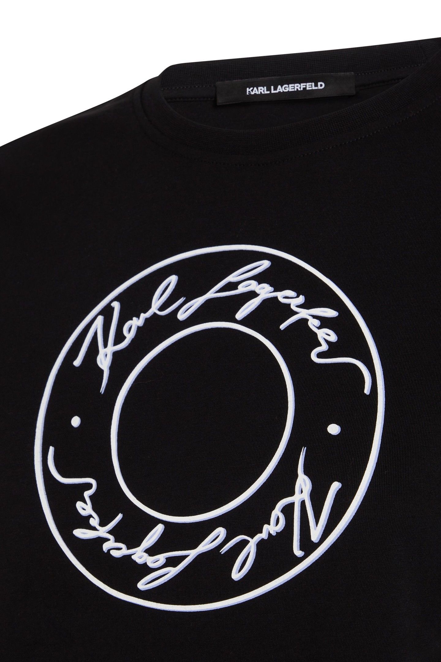 BIG LUNA PRINT T-SHIRT BLACK 3