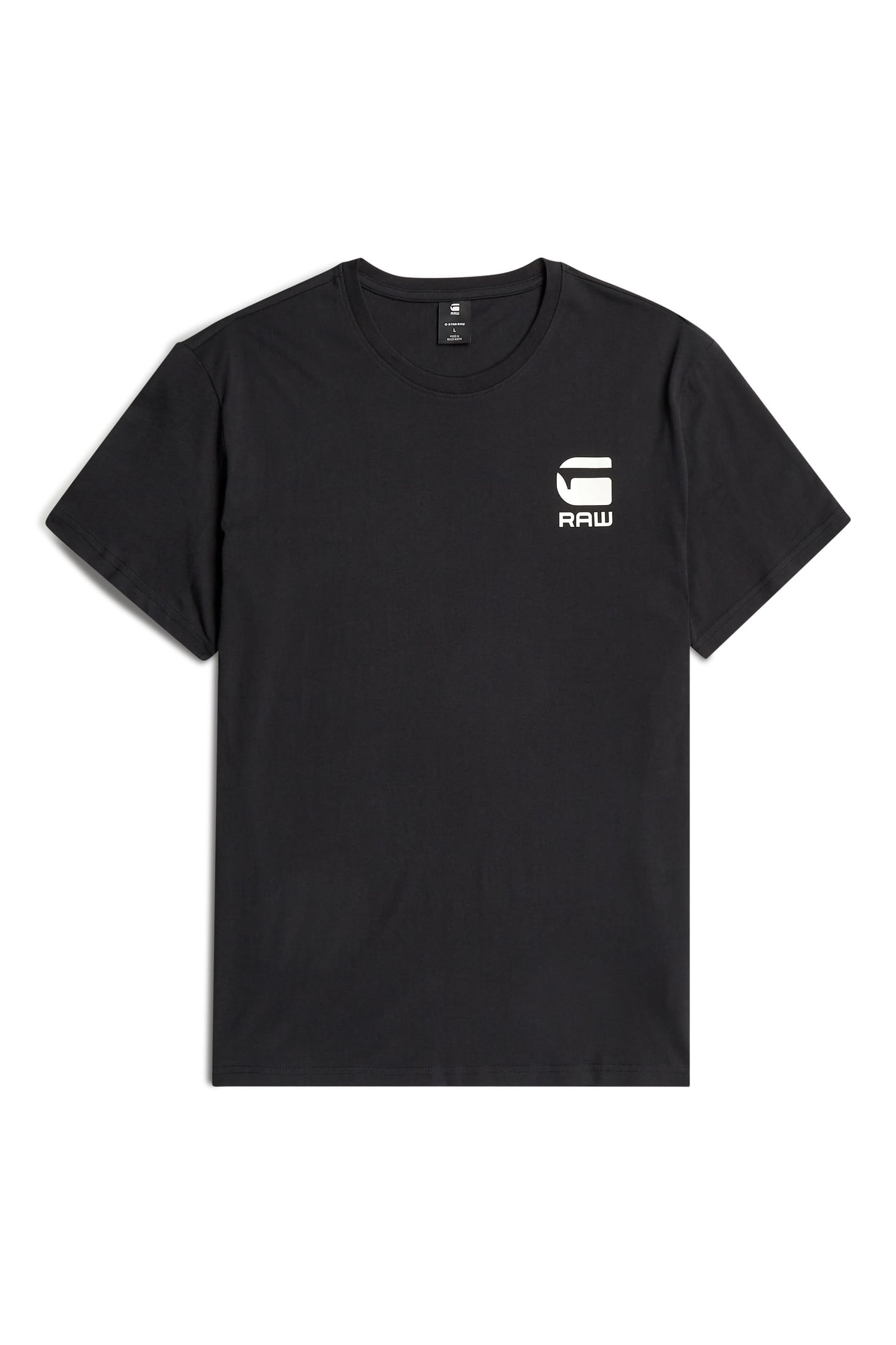 CHEST LOGO T-SHIRT BLACK 3