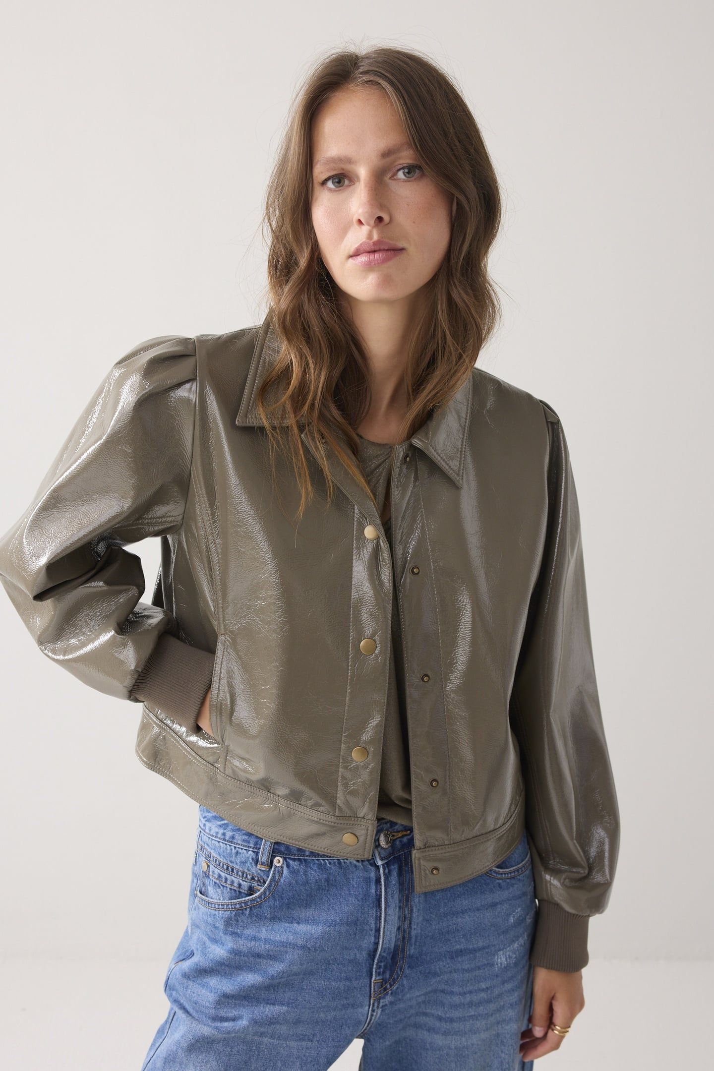 JACKET LAQUE DARK CAMO 1