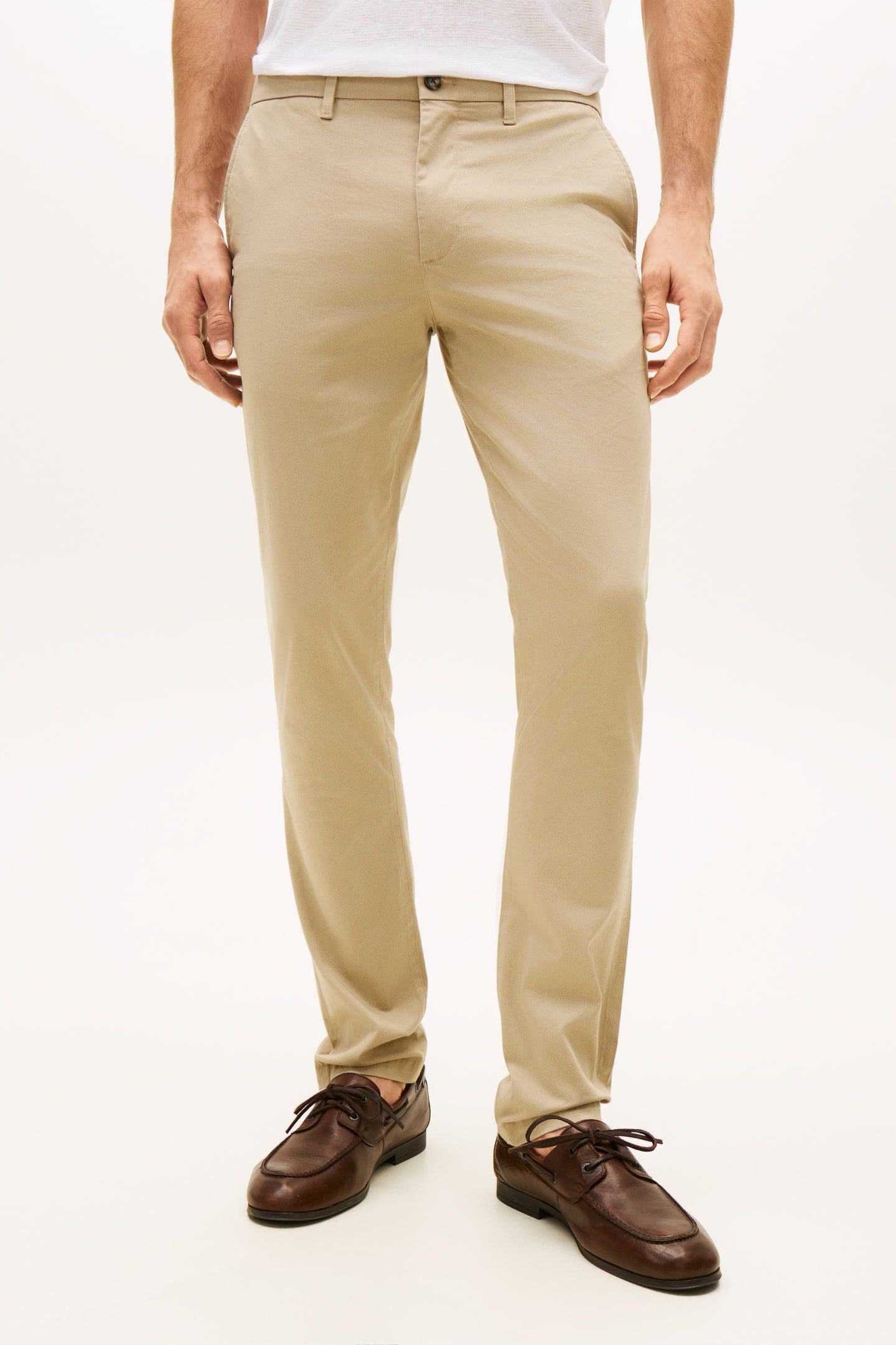 BLEECKER PRINTED CHINO SANDALWOOD 2