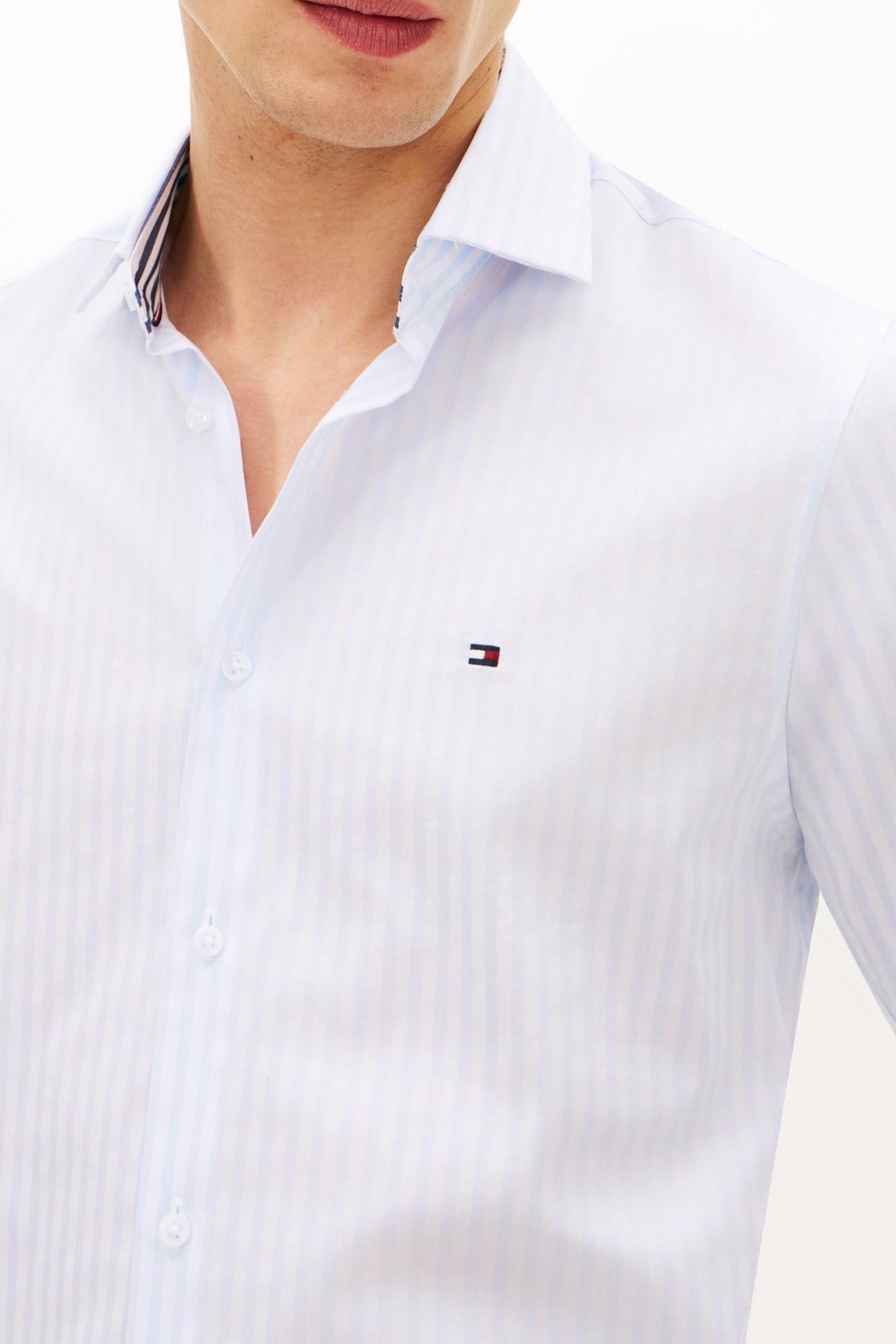 CL BENGAL STRIP SHIRT SWEET BLUE/WHITE 5
