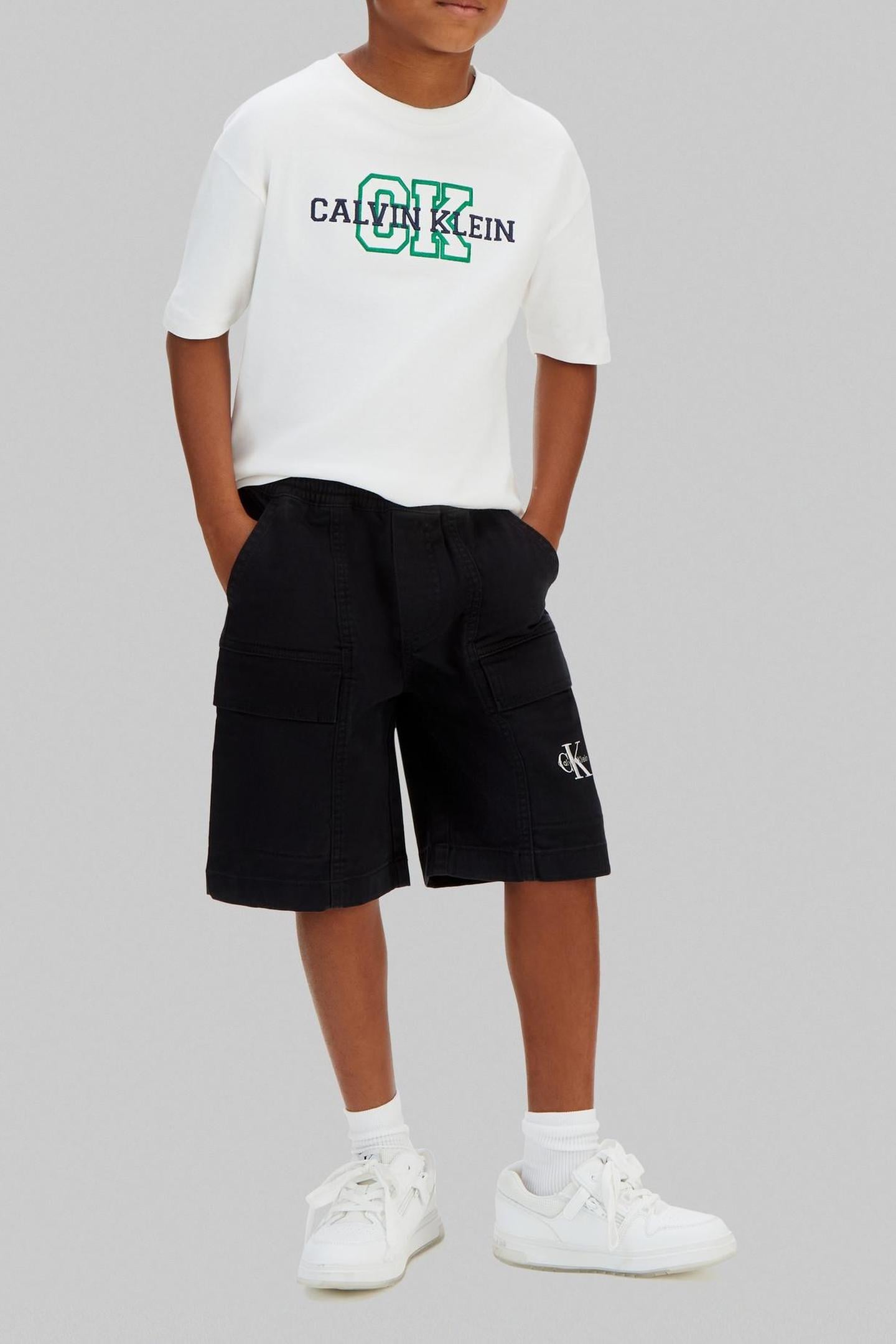 BOYS ESSENTIAL WOVEN SHORTS BLACK 1