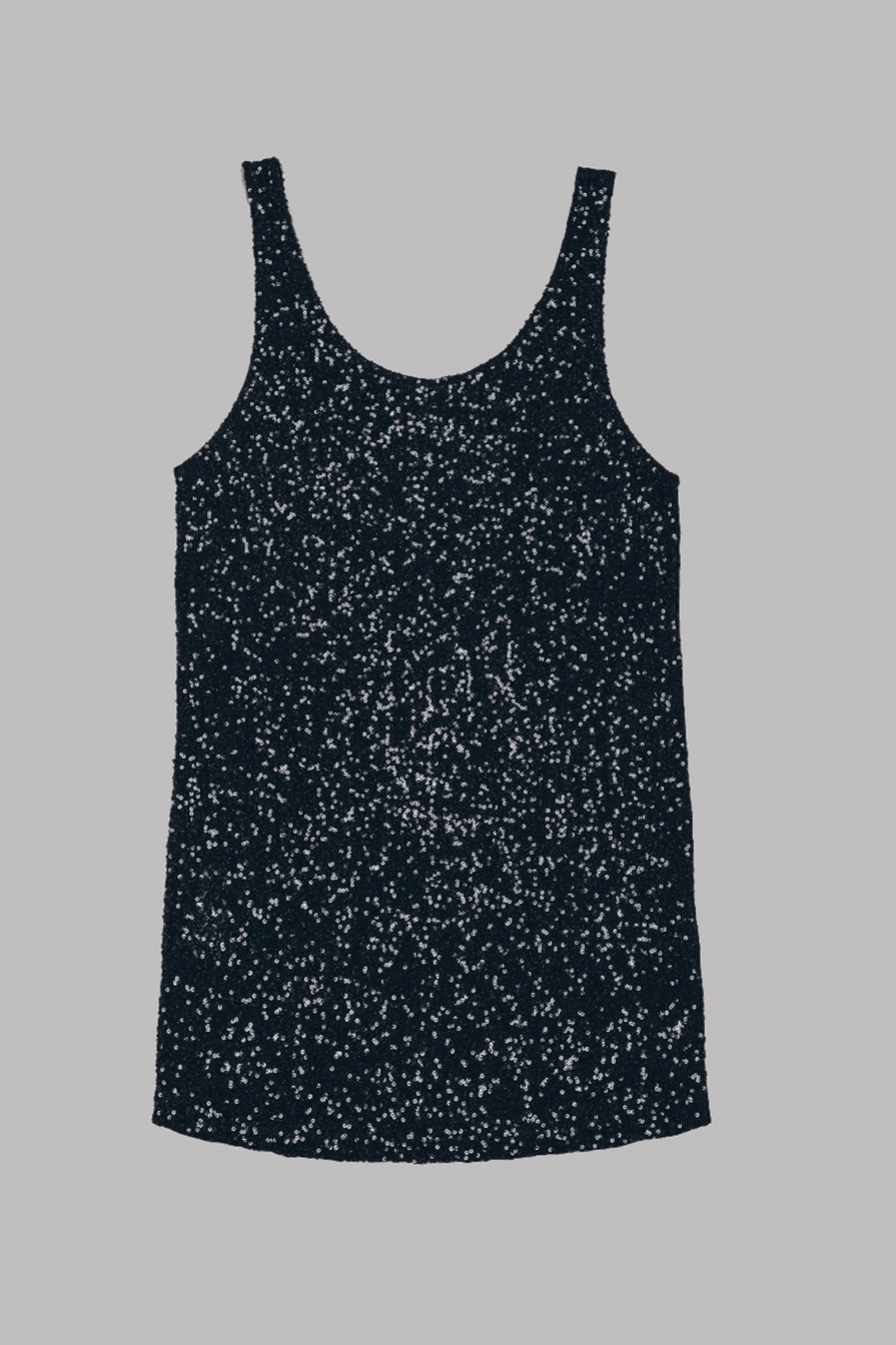 THE BLACK SEQUIN TANK DRESS 3