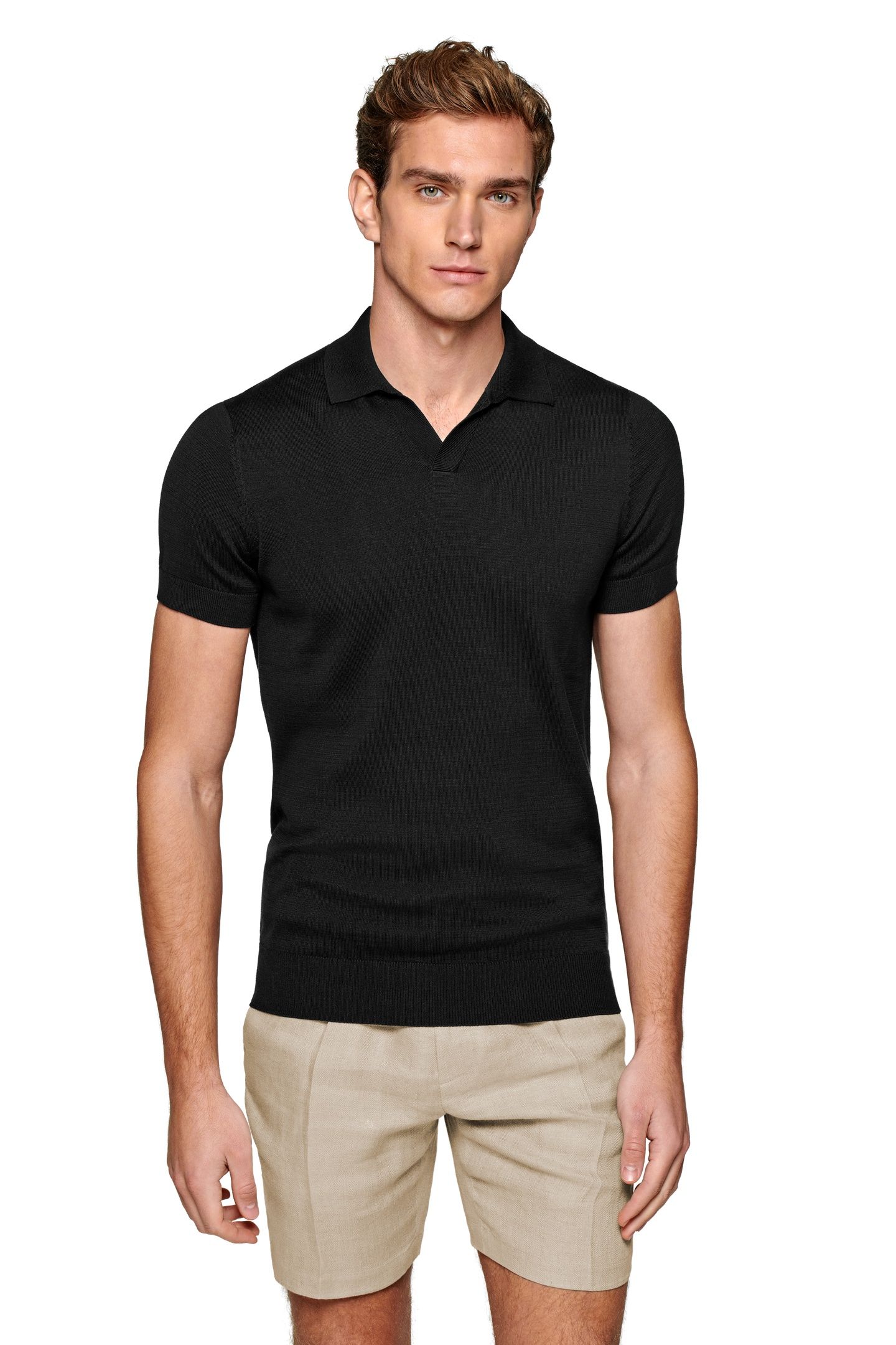 BUTTONLESS POLO BLACK POLO BLACK 2