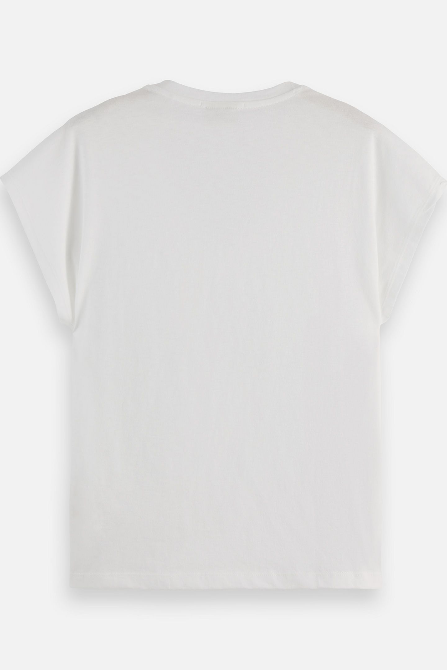 SLUB V-NECK T-SHIRT WHITE 5