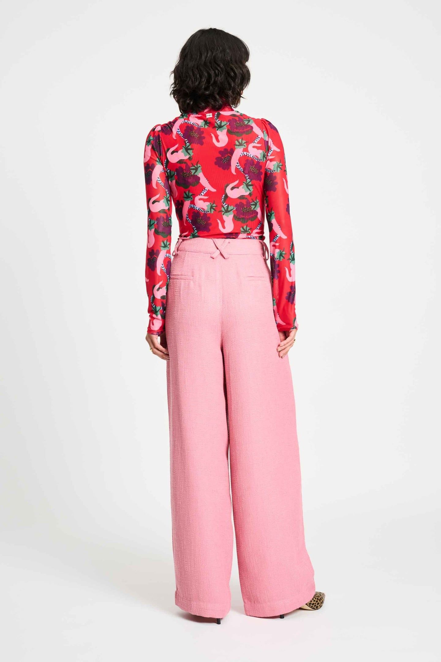 PANTS - BOUCLÉ SWEET PINK 3