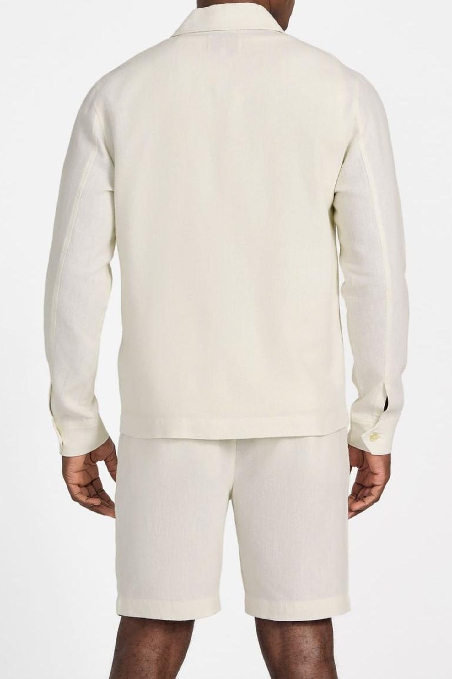GUESS ECO FLETCHER LINEN OVER PEARL WHITE MULTI 4