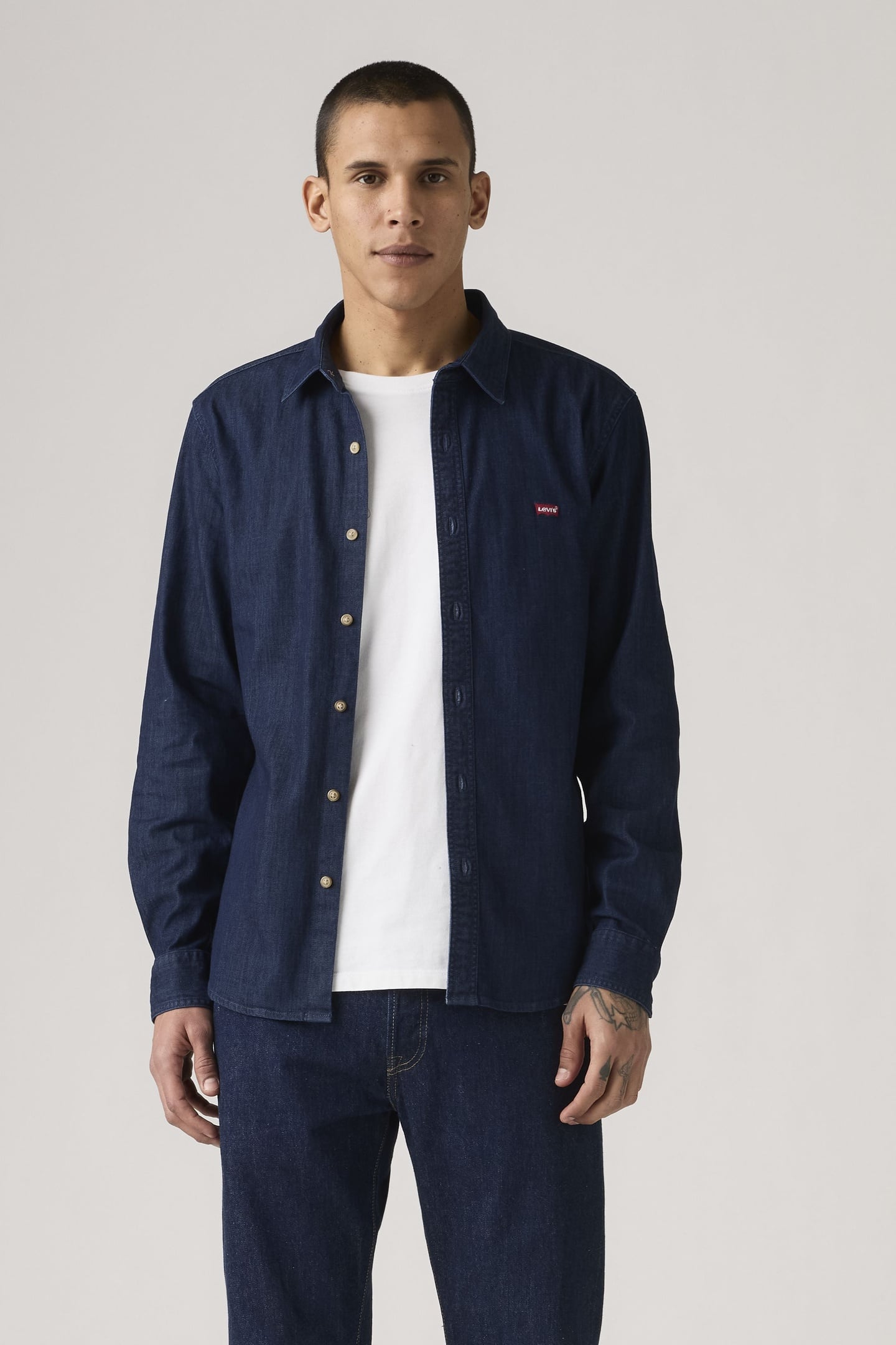 BATTERY HOUSEMARK SLIM FIT SHIRT 1