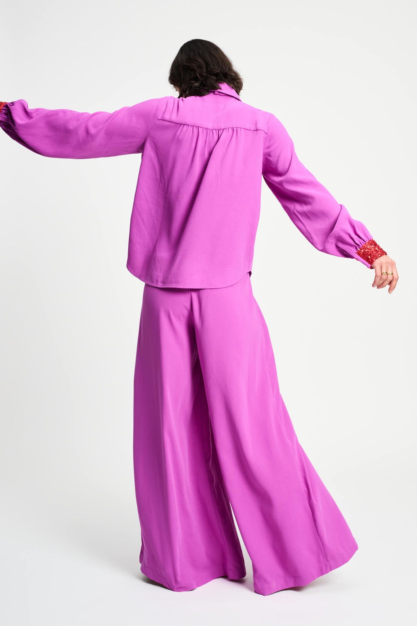BLOUSE - BOW FROSTING PINK 4