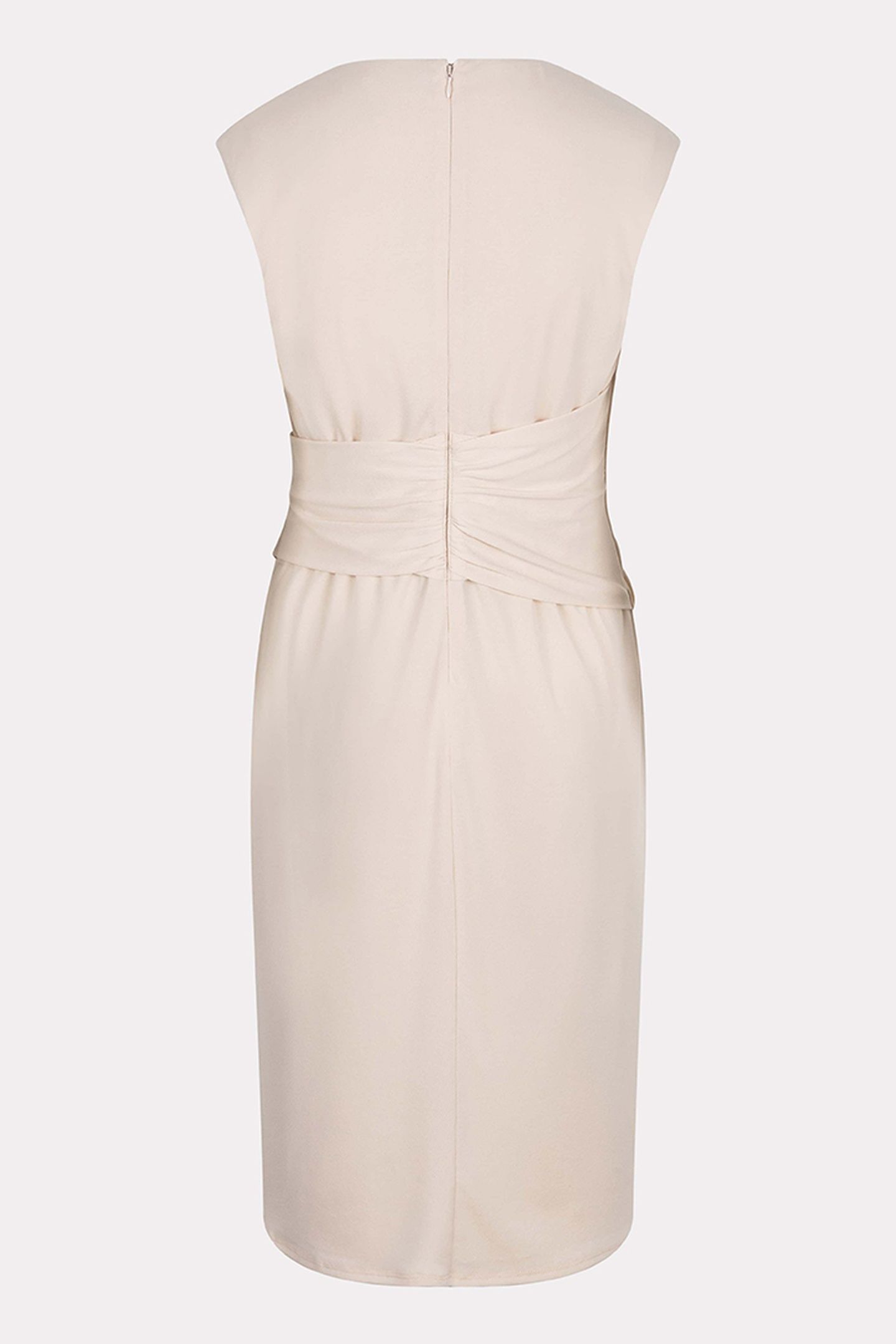 DRESS SLV/LSS WAIST DETAIL SAND 5