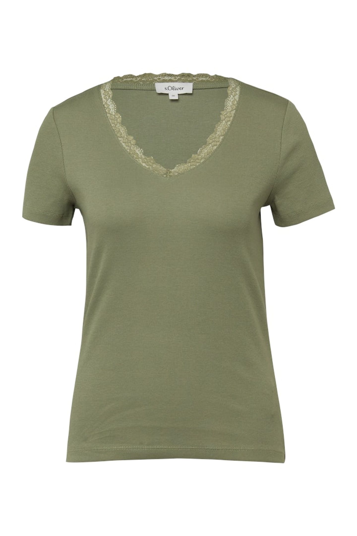 S.OLIVER T-SHIRTS ARMY GREEN 8