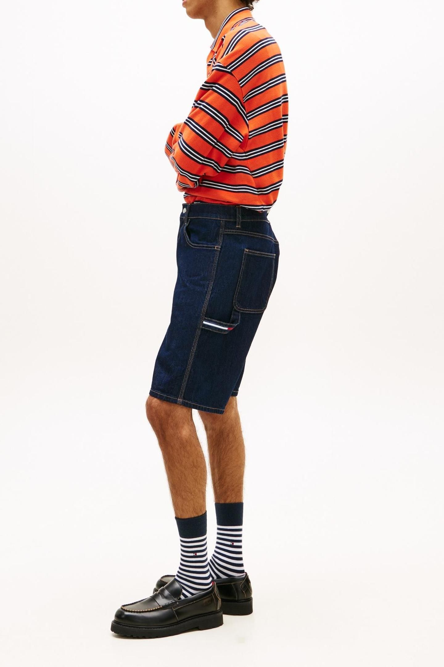 JAIMIE RELAXED SHORTS DENIM DARK 3