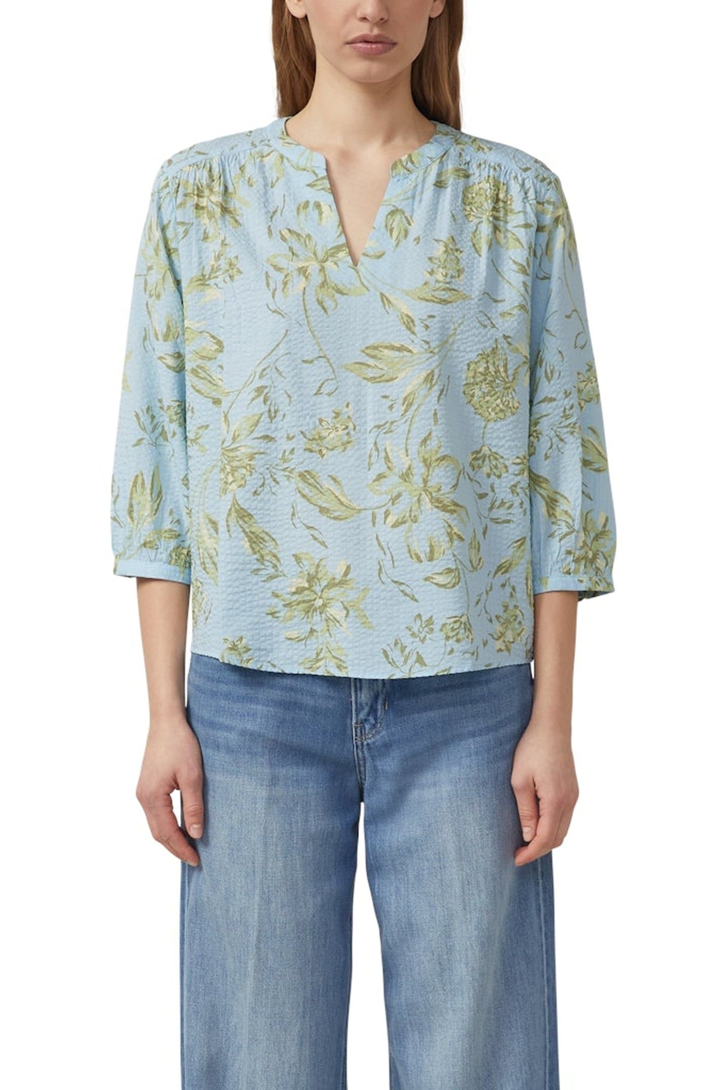 S.OLIVER BLOUSES BLUE 1