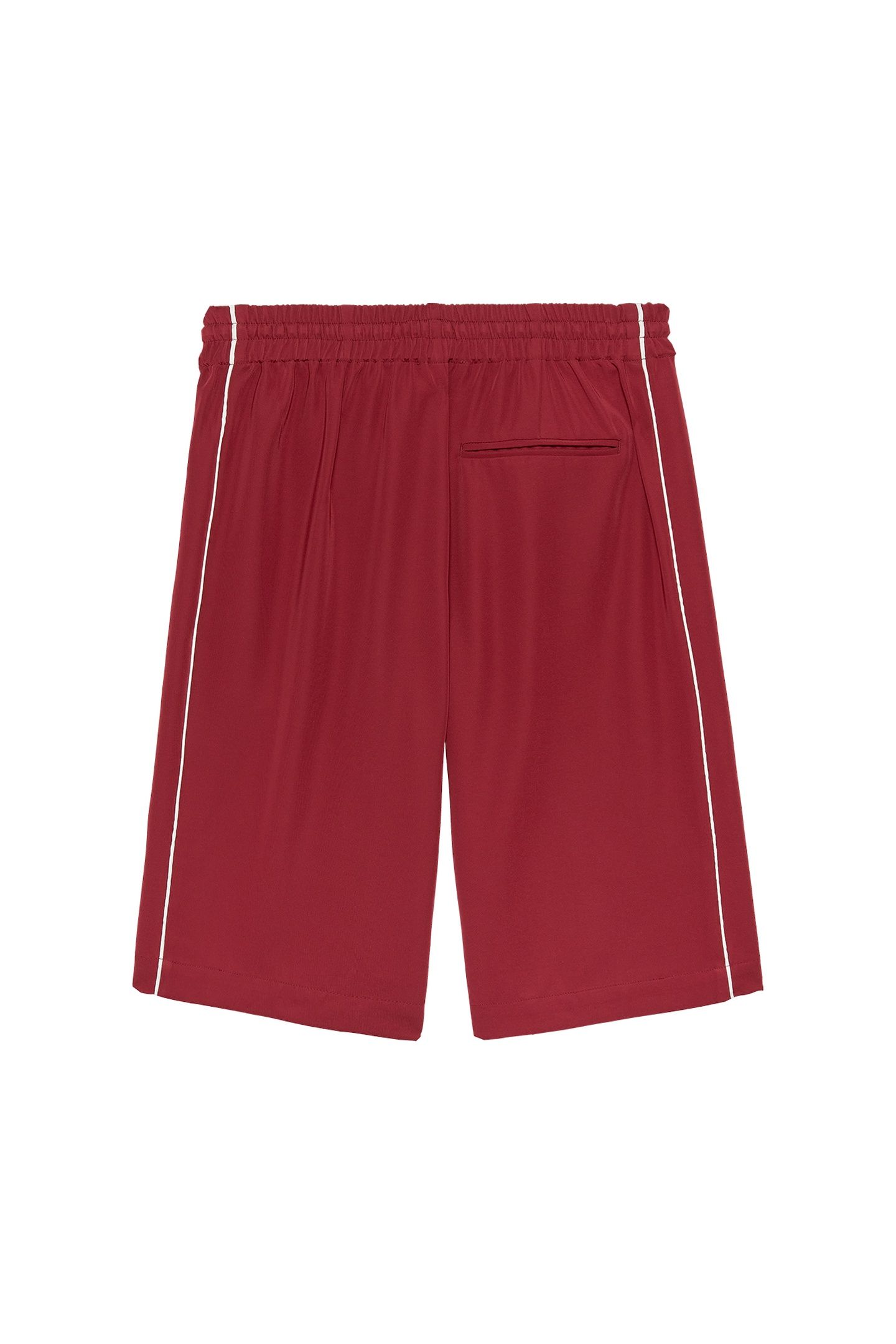 TRACKSUIT BERMUDA WITH PIPING RHUBARB 5