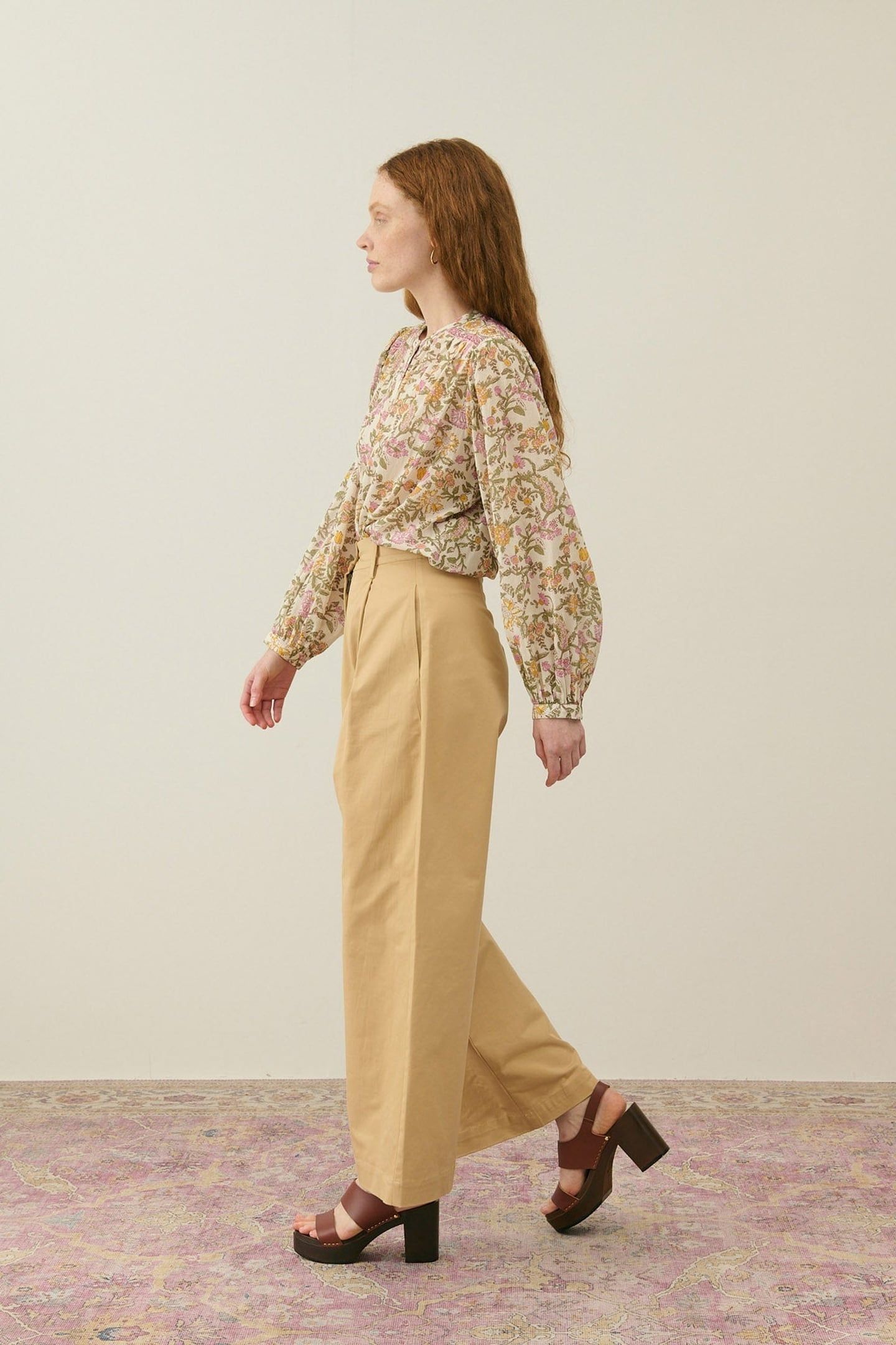 SHIRT JEANNE CREAM MIMOSA SPRING 3