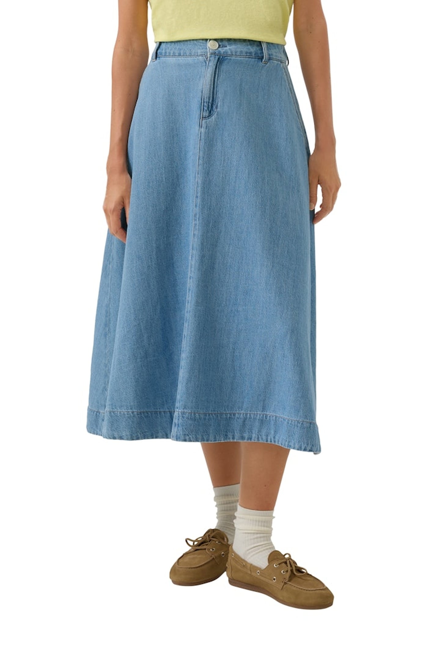 S.OLIVER SKIRTS BLUE DENIM 1