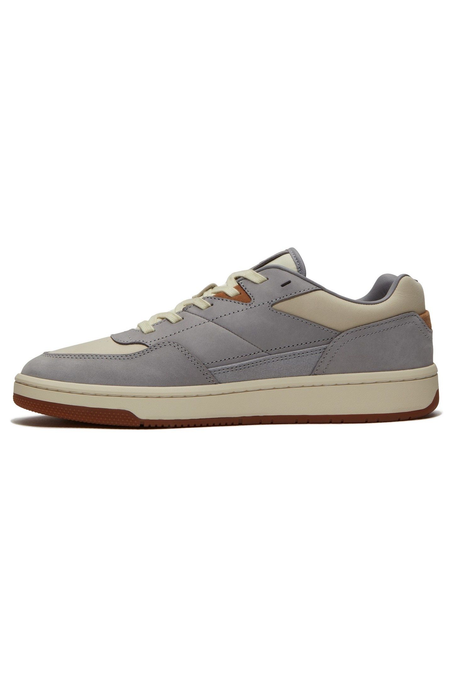 LOW LACE UP SNEAKER LIGHT GREY 3