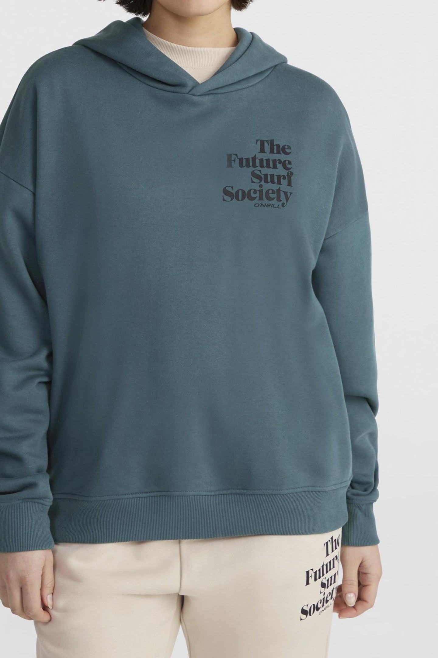 THE FUTURE SURF SOCIETY HOODIE ALMA STEEL 2