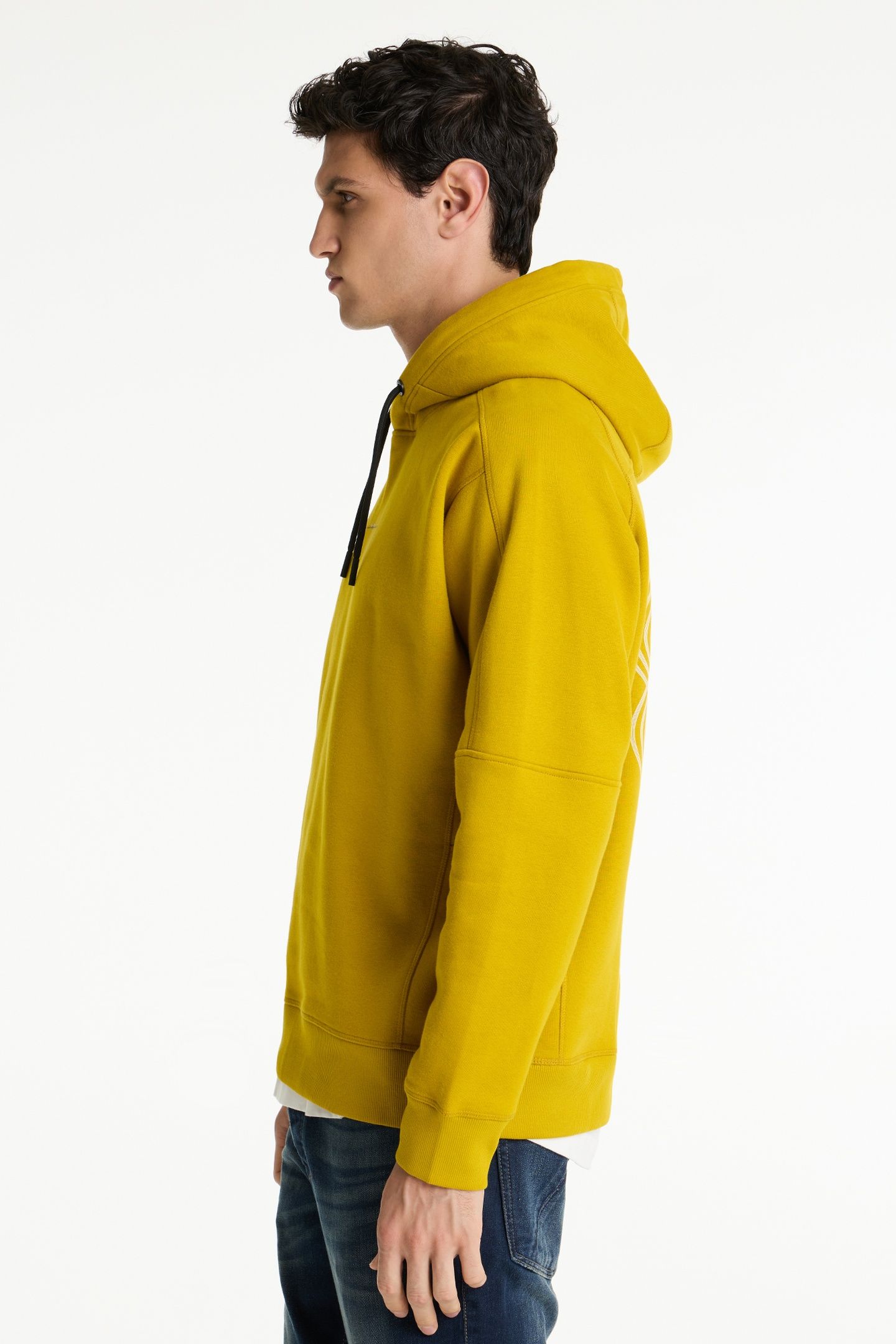 CONNECT HOOD SWEATER GOLDEN PALM 4