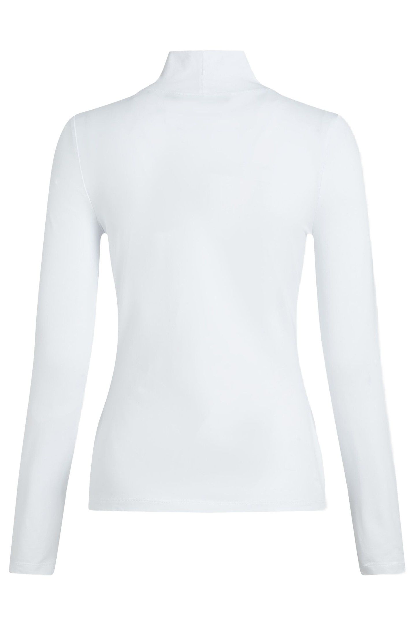 MOCK NECK SIGNATURE LS TOP WHITE 2