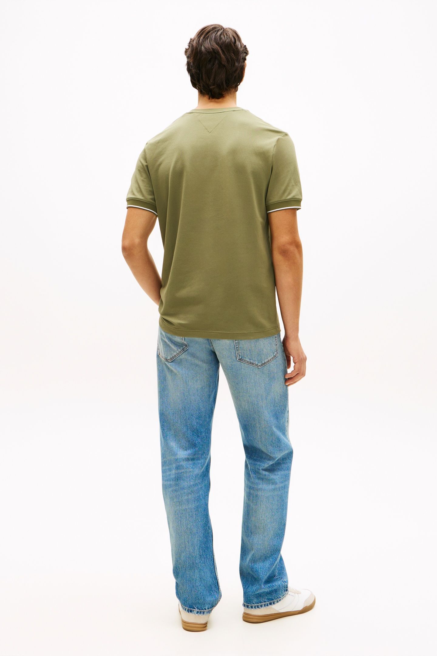 PERFORMANCE TIPPED T-SHIRT DARK ARTICHOKE 3