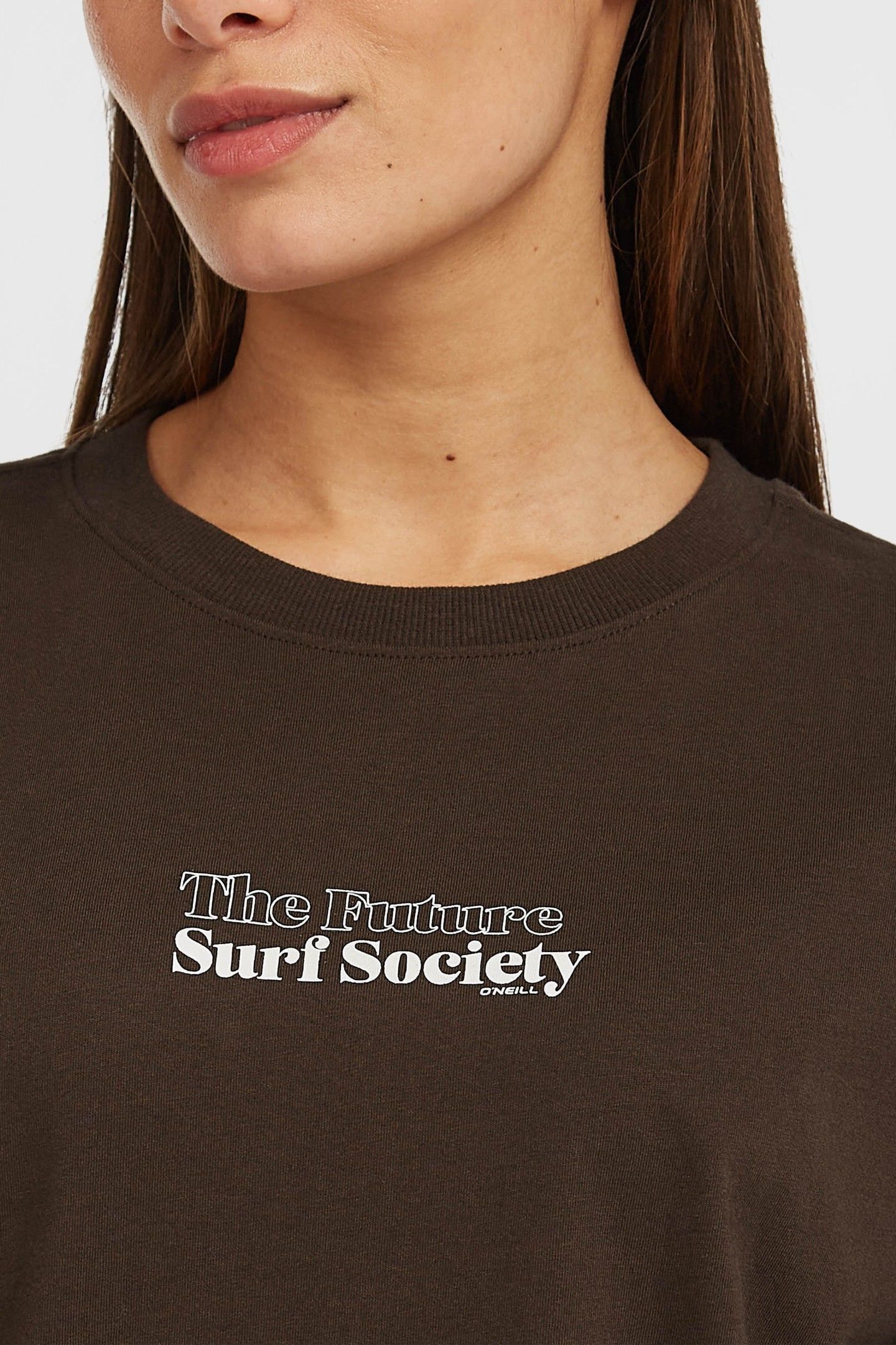 THE FUTURE SURF SOCIETY T-SHIRT COFFEE BEAN 6