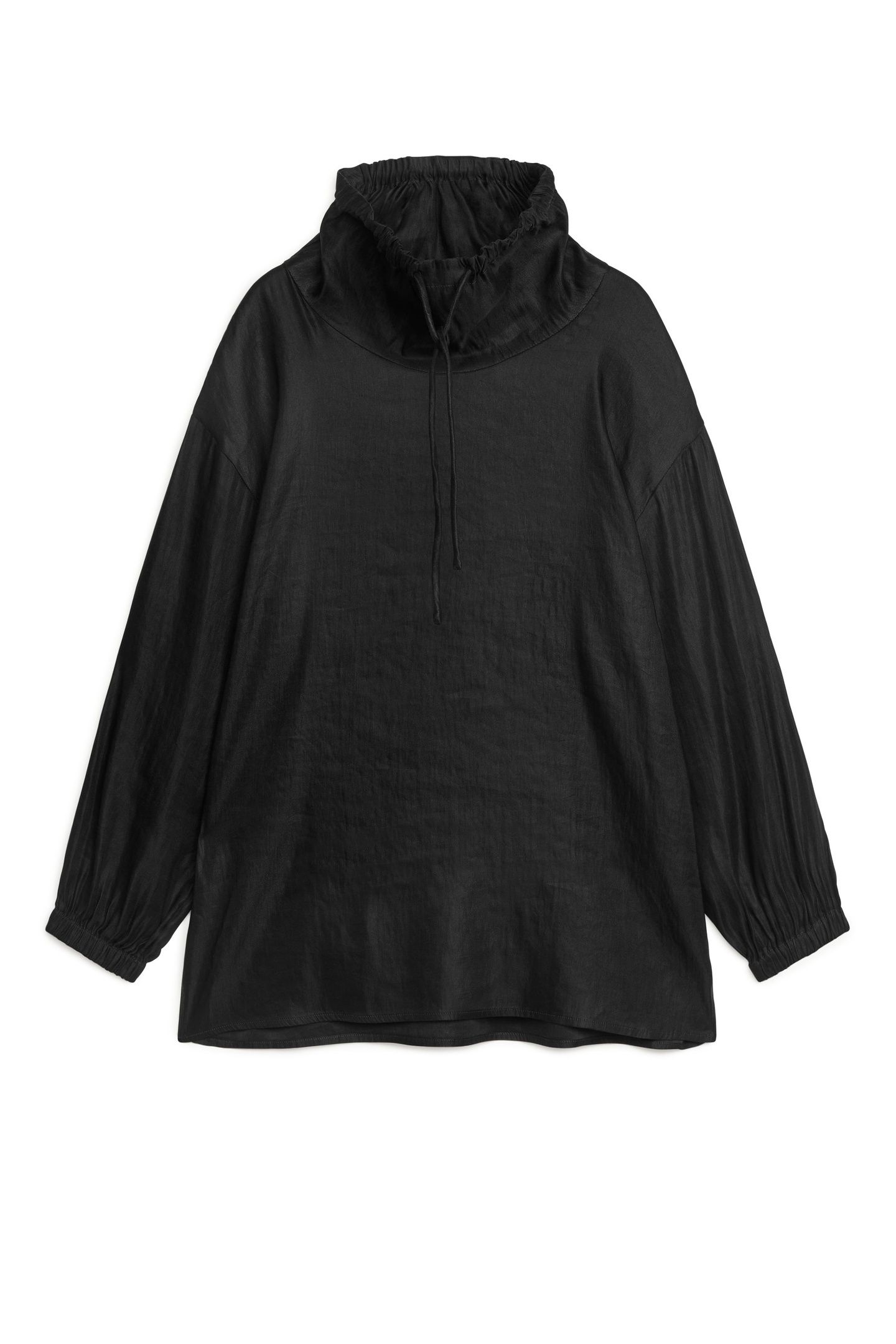ISSIE ANORAK BLOUSE BLACK 3