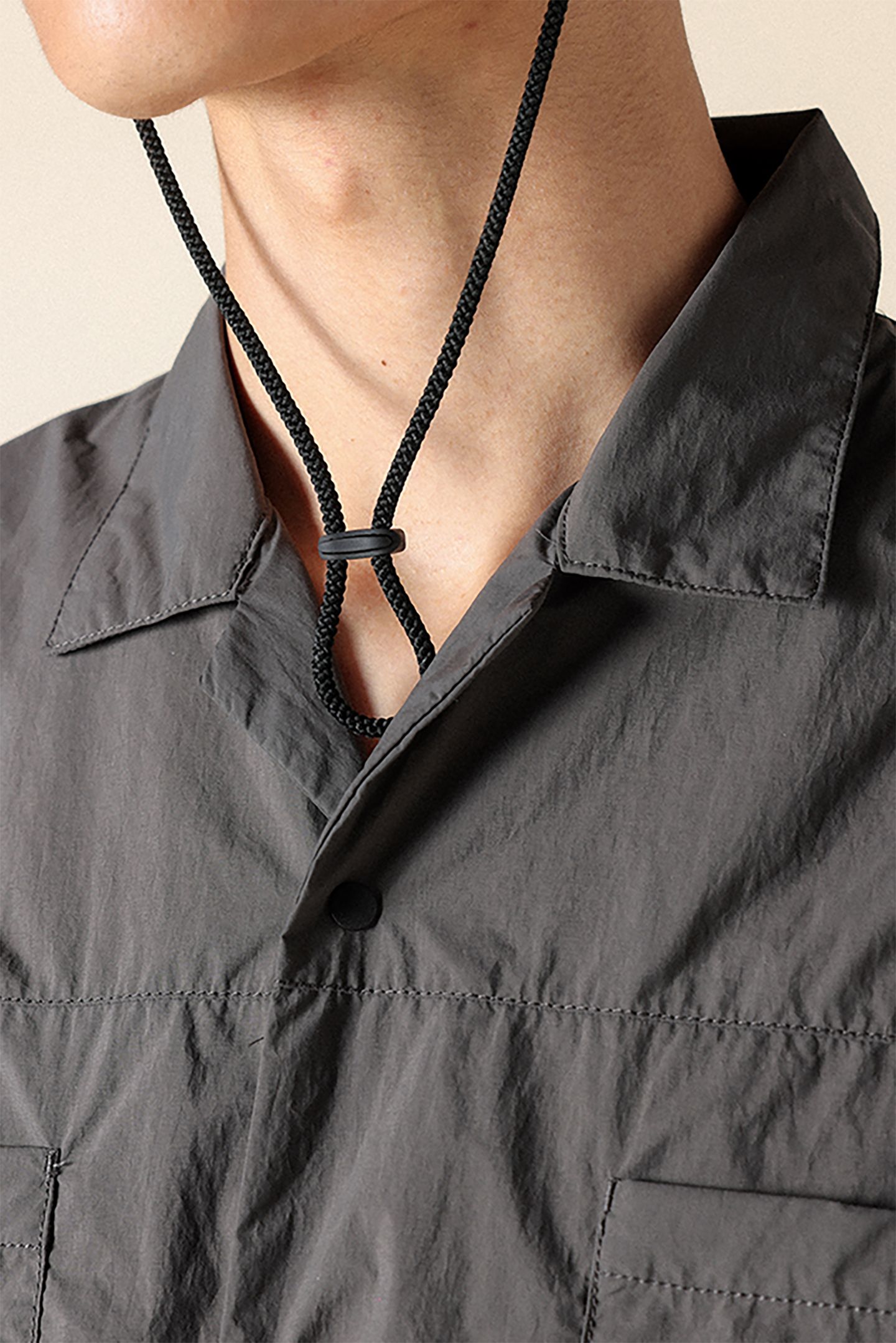 UNISEX SL WR LIGHT FIELD SHIRT ASH BLACK 3
