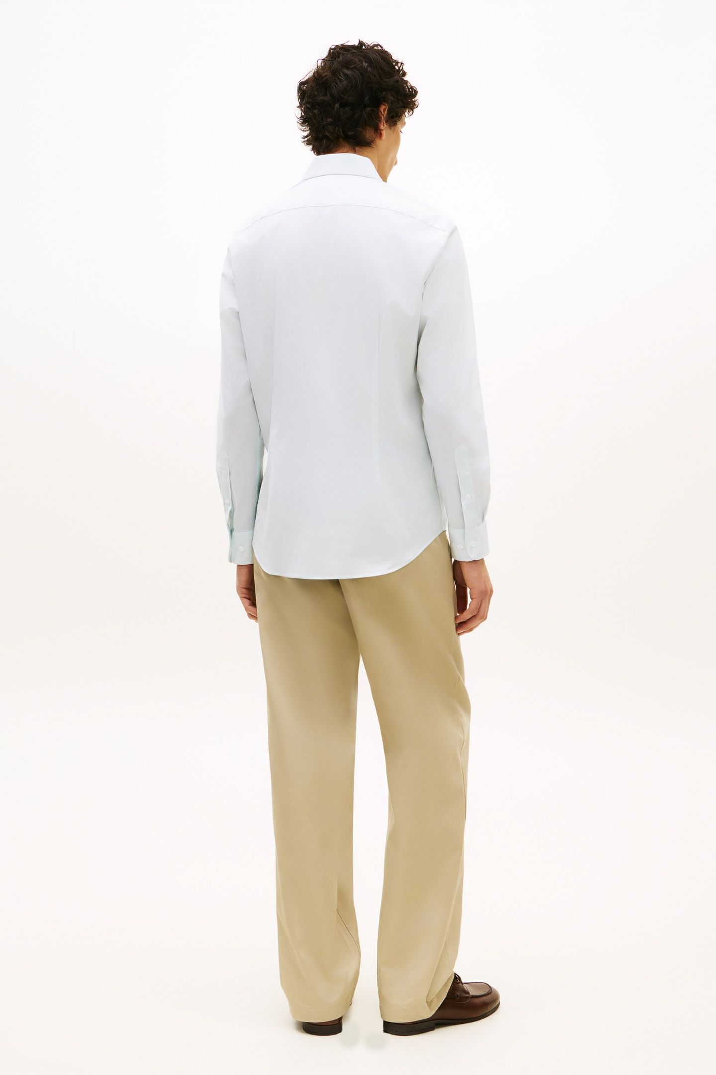 CL FINE LINE STRIPE SHIRT CRUSHED MINT 3