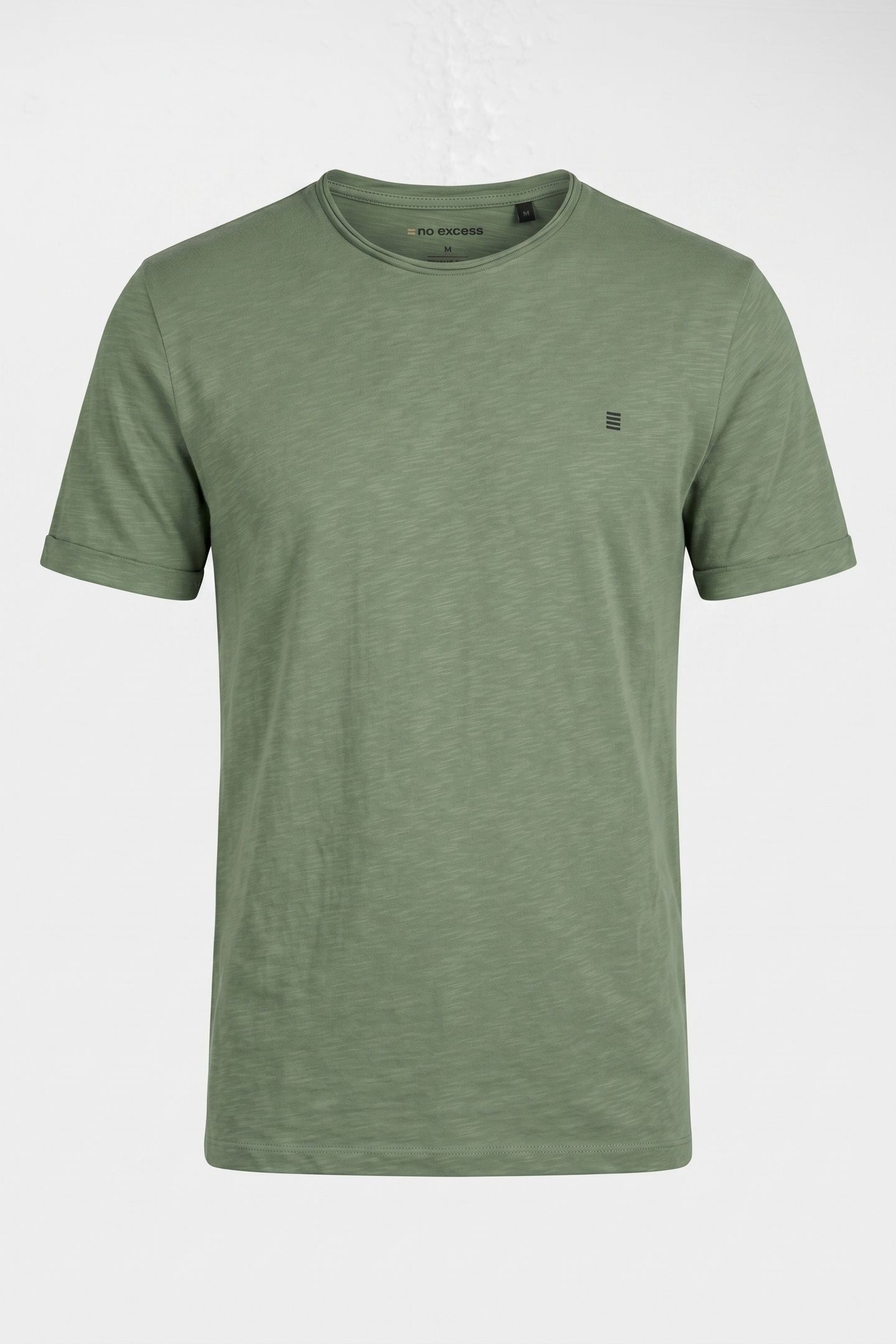 T-SHIRT CREWNECK SLUB GREEN 3