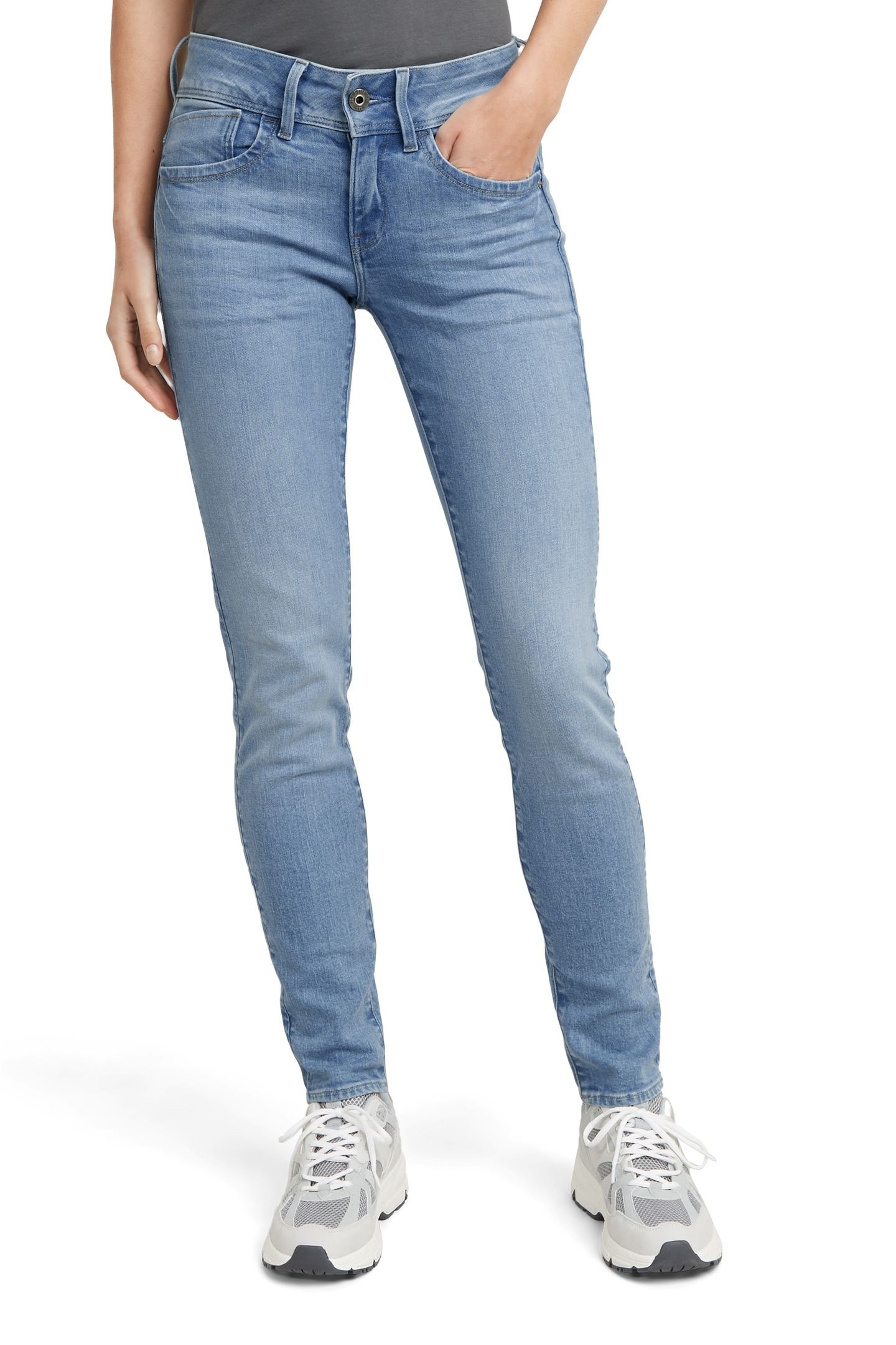 LYNN MID SKINNY LIGHT AGED 2