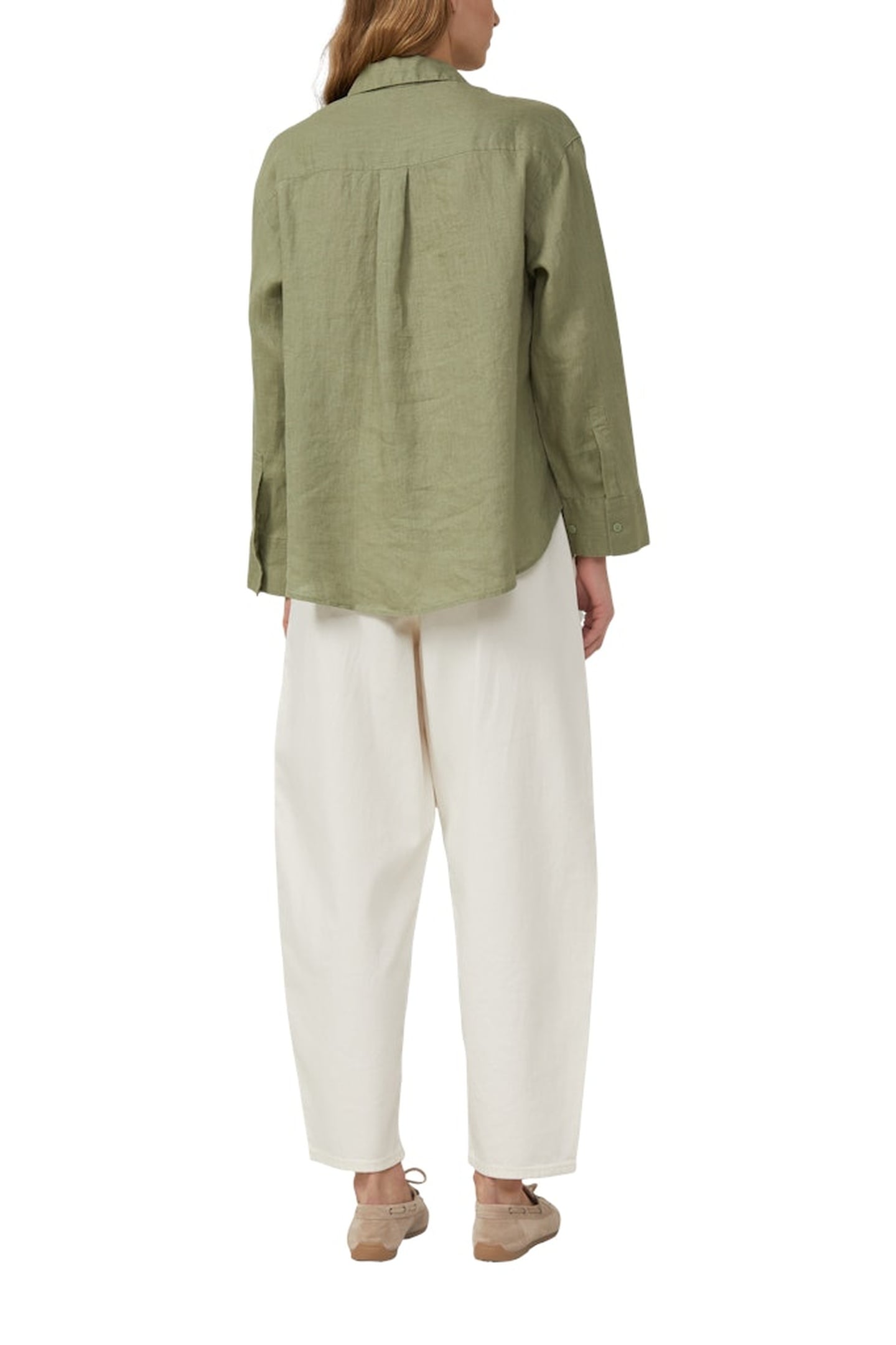 S.OLIVER BLOUSES ARMY GREEN 3