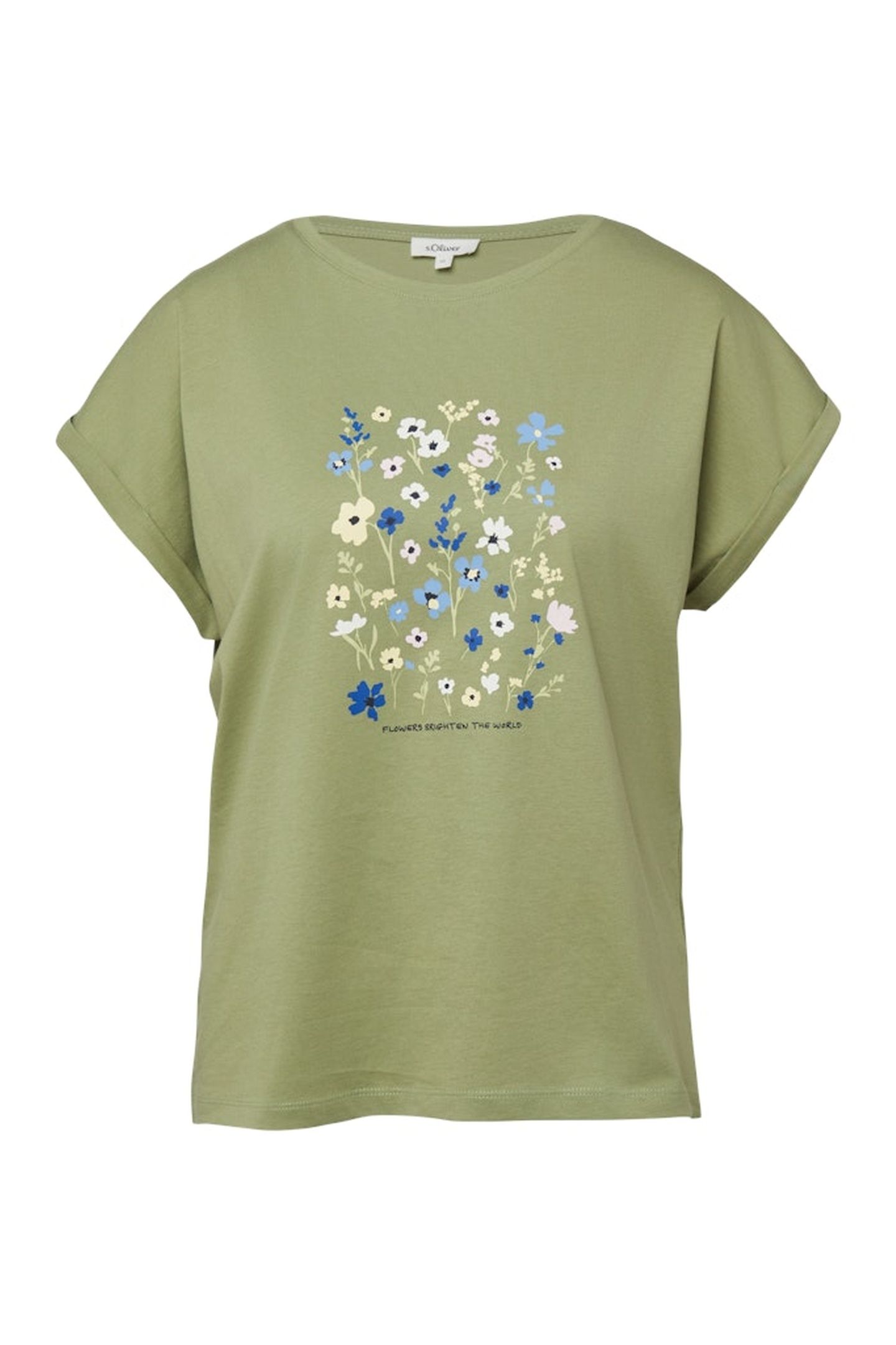 S.OLIVER T-SHIRTS DARK GREEN 4