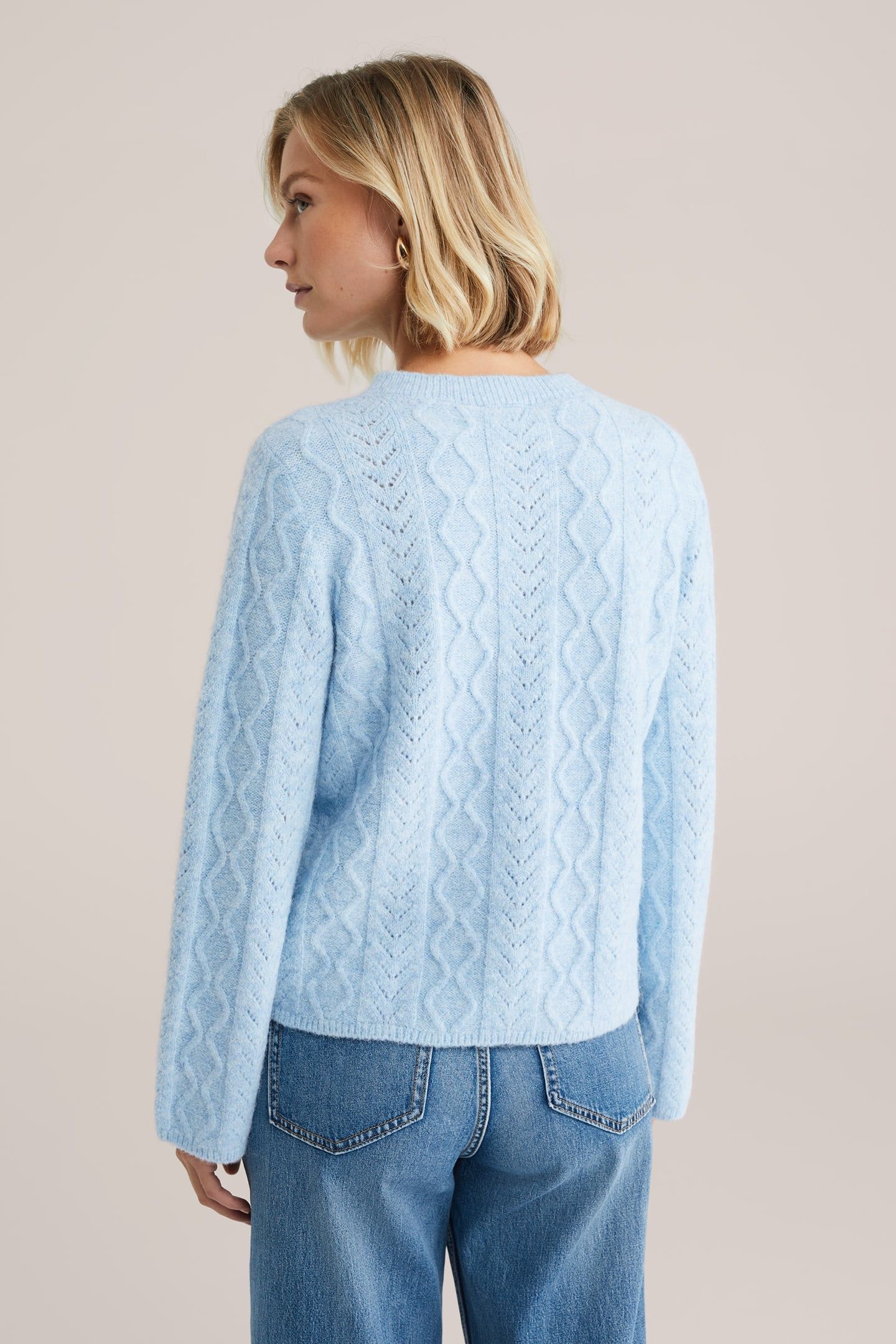 KNITTED PULLOVER LIGHT BLUE 3