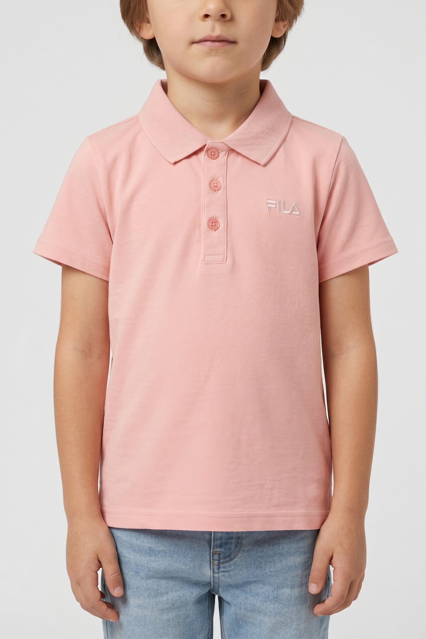 POMAIA REGULAR LOGO POLO SHIRT MELLOW ROSE 1